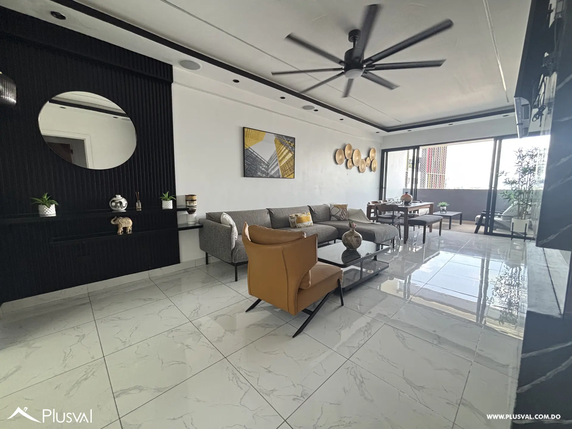 Apartamento en venta amueblado en Evaristo Morales 518461