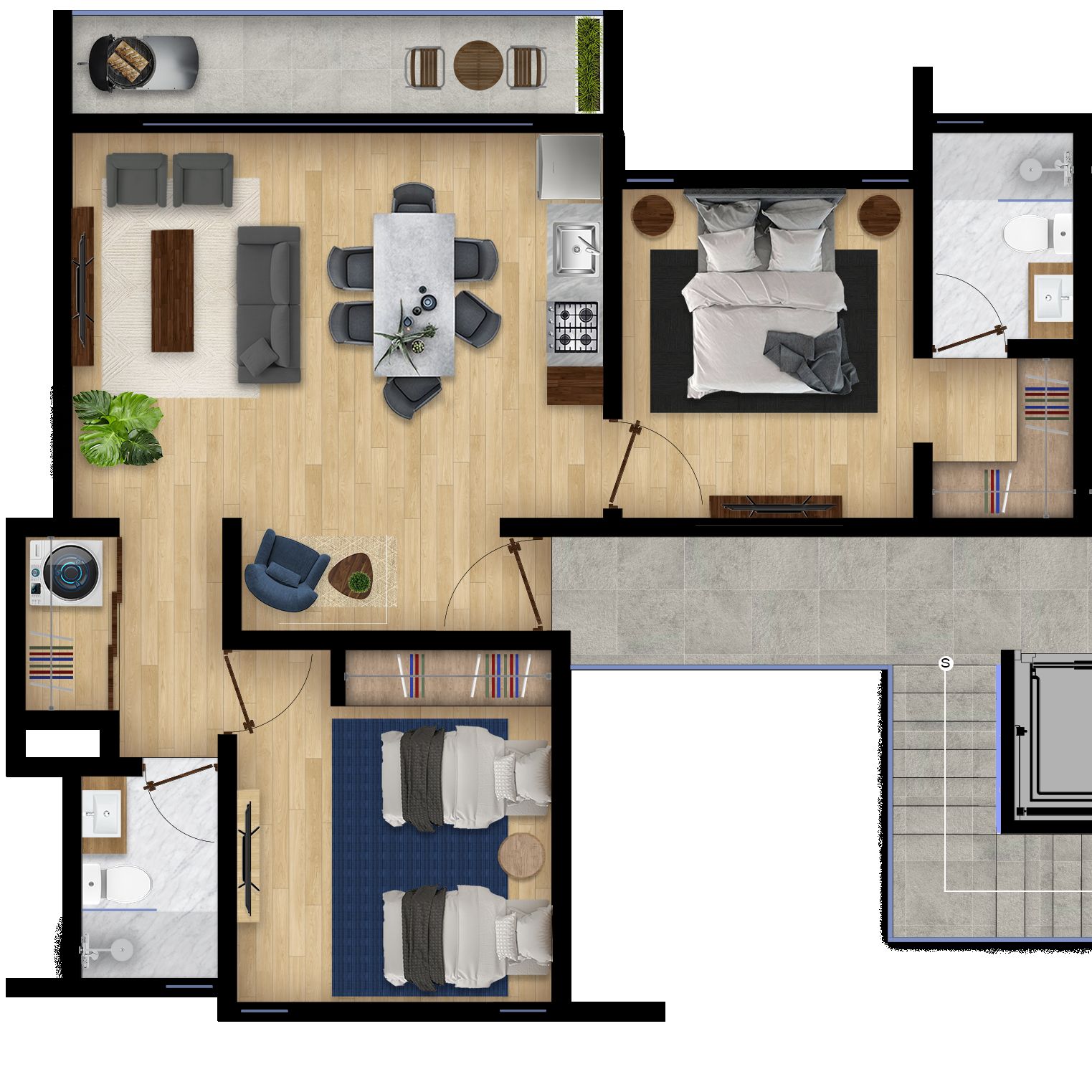 Apartamento en Venta,  Punta cana 435806