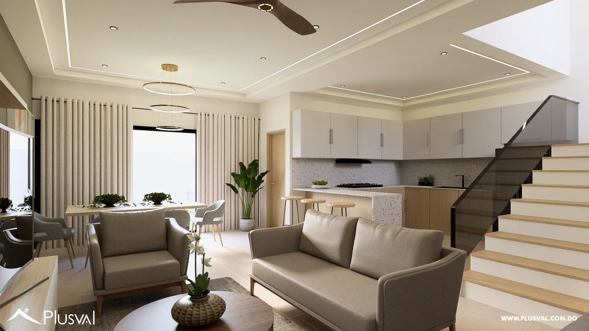 Villas modernas con piscina privada en ubicación estratégica de Punta Cana 503650