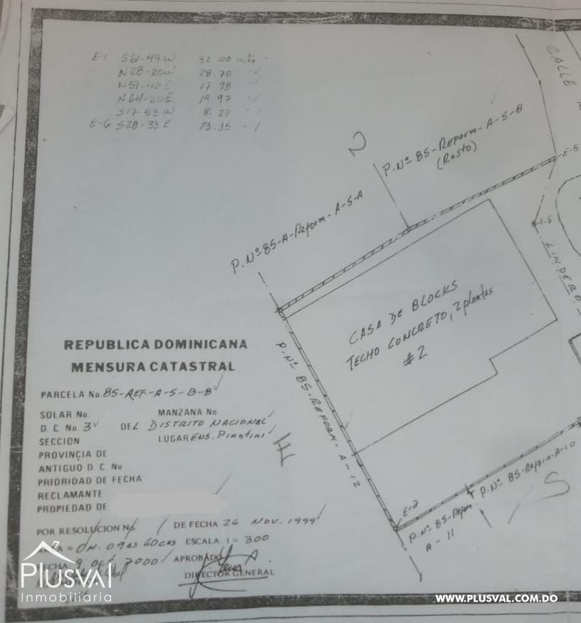 Solar en venta, Piantini 179518