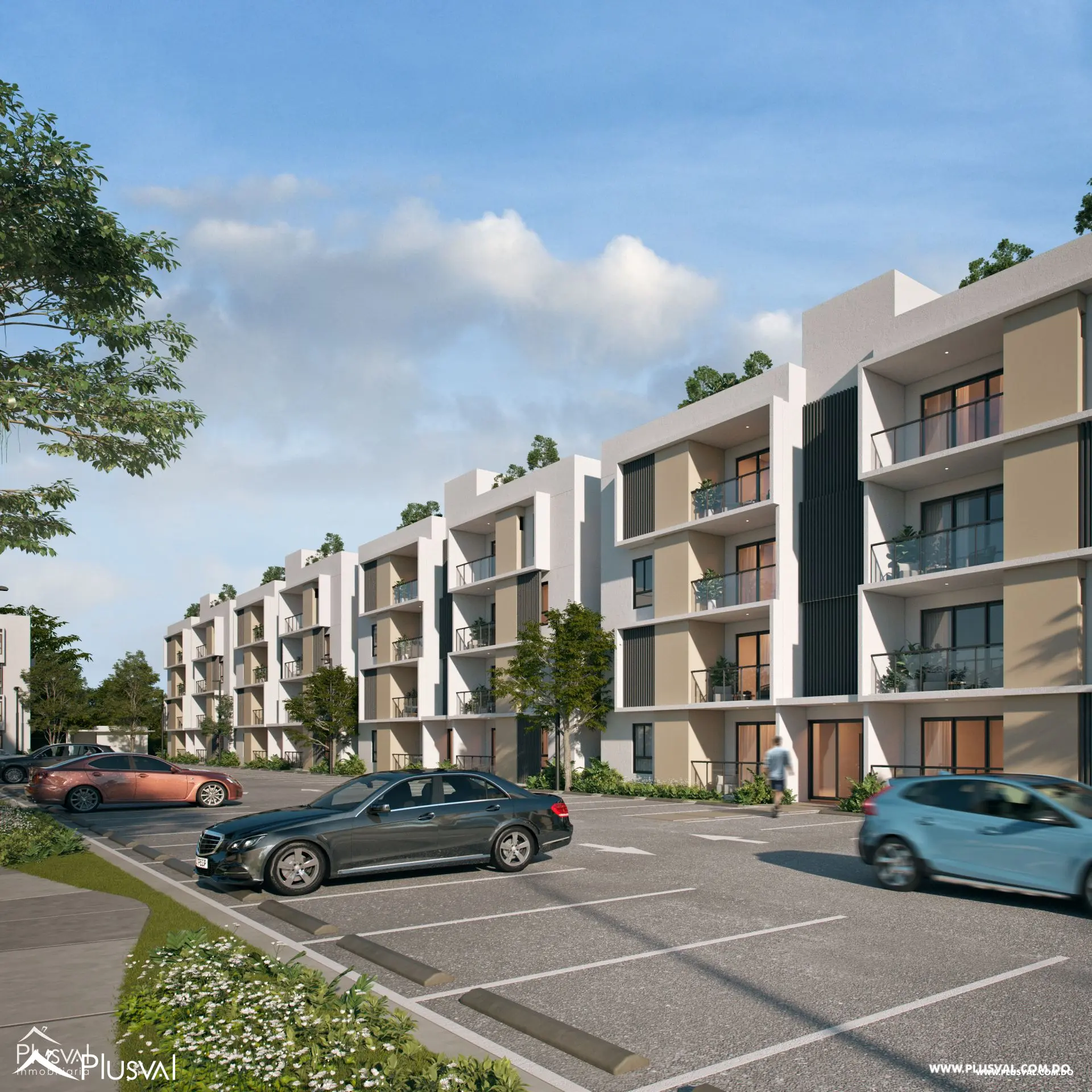 Apartamento moderno con piscina en venta 475321