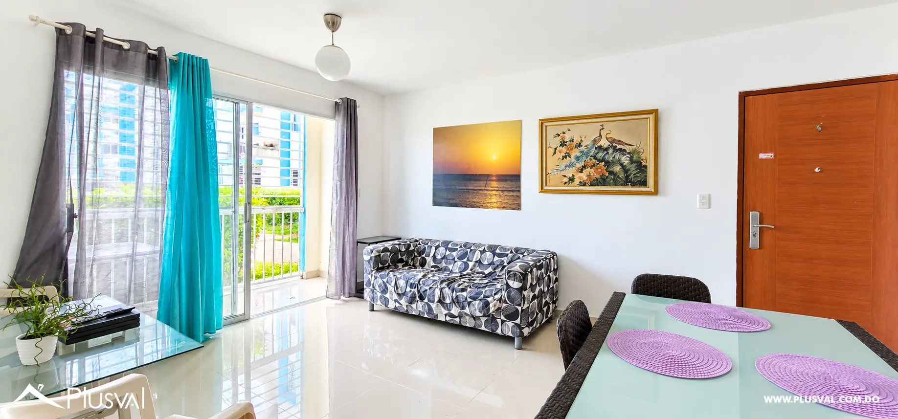 APARTAMENTO DE 3 HABITACIONES EN RENTA EN BÁVARO PUNTA CANA 527950