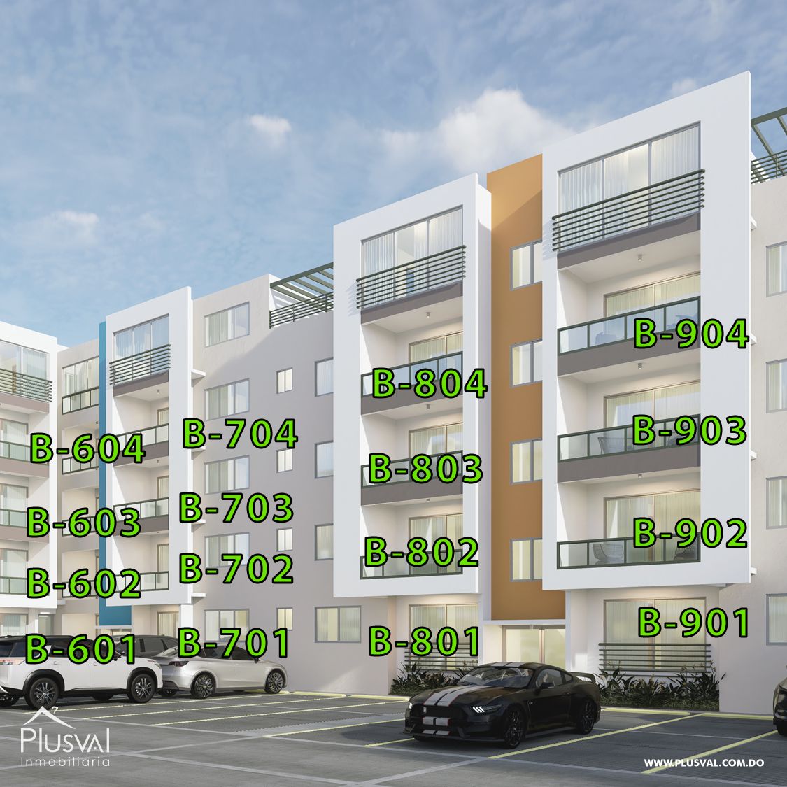 Apartamentos con Terraza en Venta 4 habitaciones 3 y 4 baños Santo Domingo Este 353172