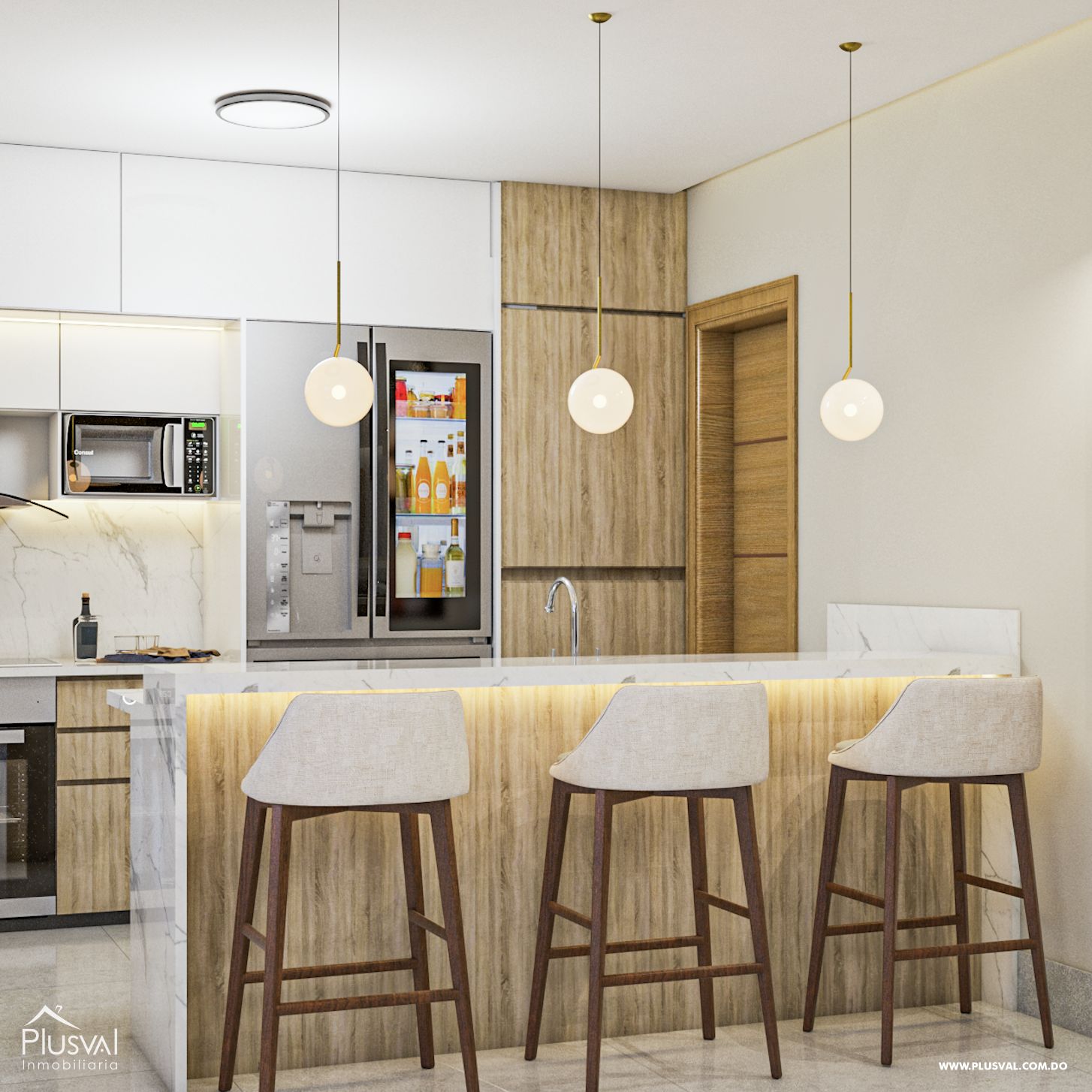 Penthouse en venta en Renacimiento | 4 habitaciones y terraza – Santo Domingo 385151