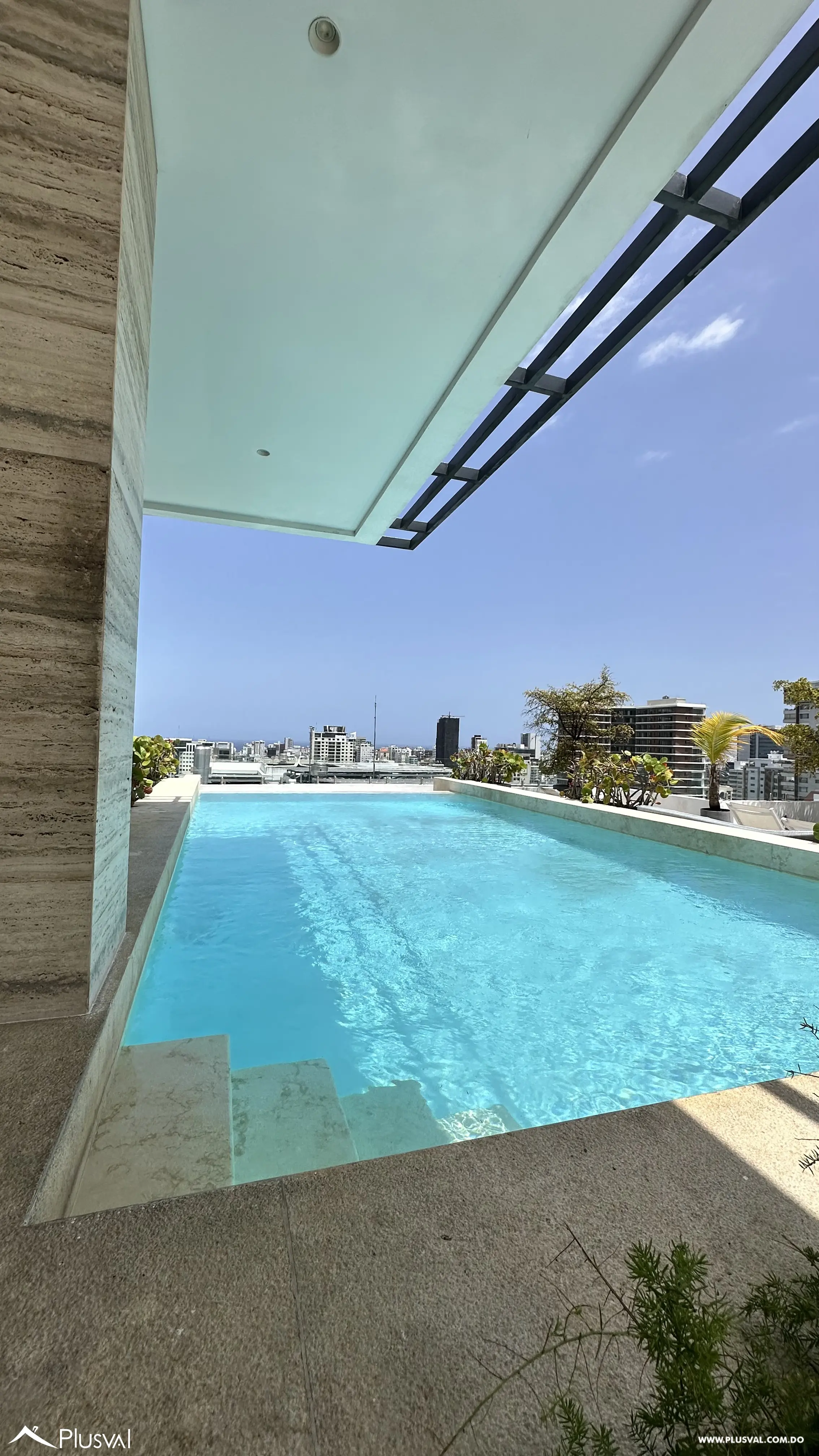 Apartamento en Renta Amueblado de 2 Habitaciones en Paraíso, Santo Domingo | Torre con Piscina, Gym y 2 Parqueos 513981