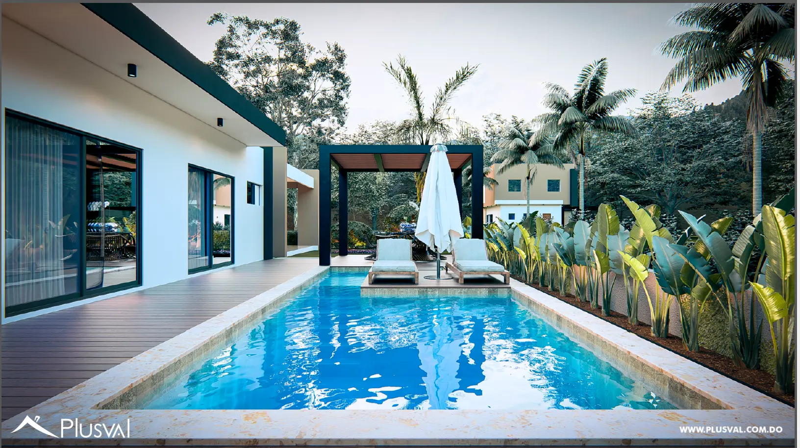 Espectacular Villa con Piscina de 2 Niveles de 3 Habitaciones. M4 Las Cayas at Vista Cana 508354