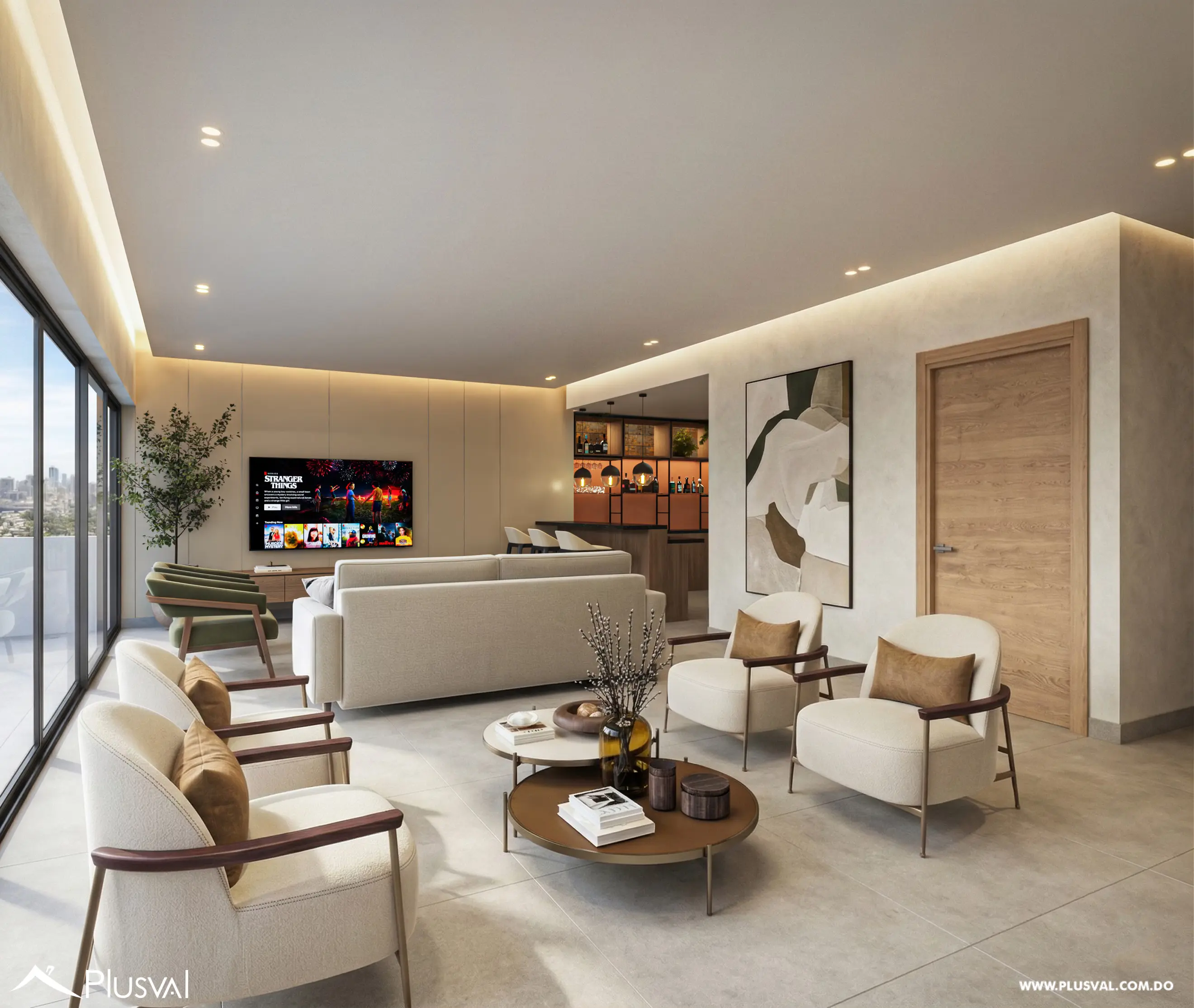 Apartamentos en Arroyos Hondo Viejos con espacios amplios totalmente familiar 500220