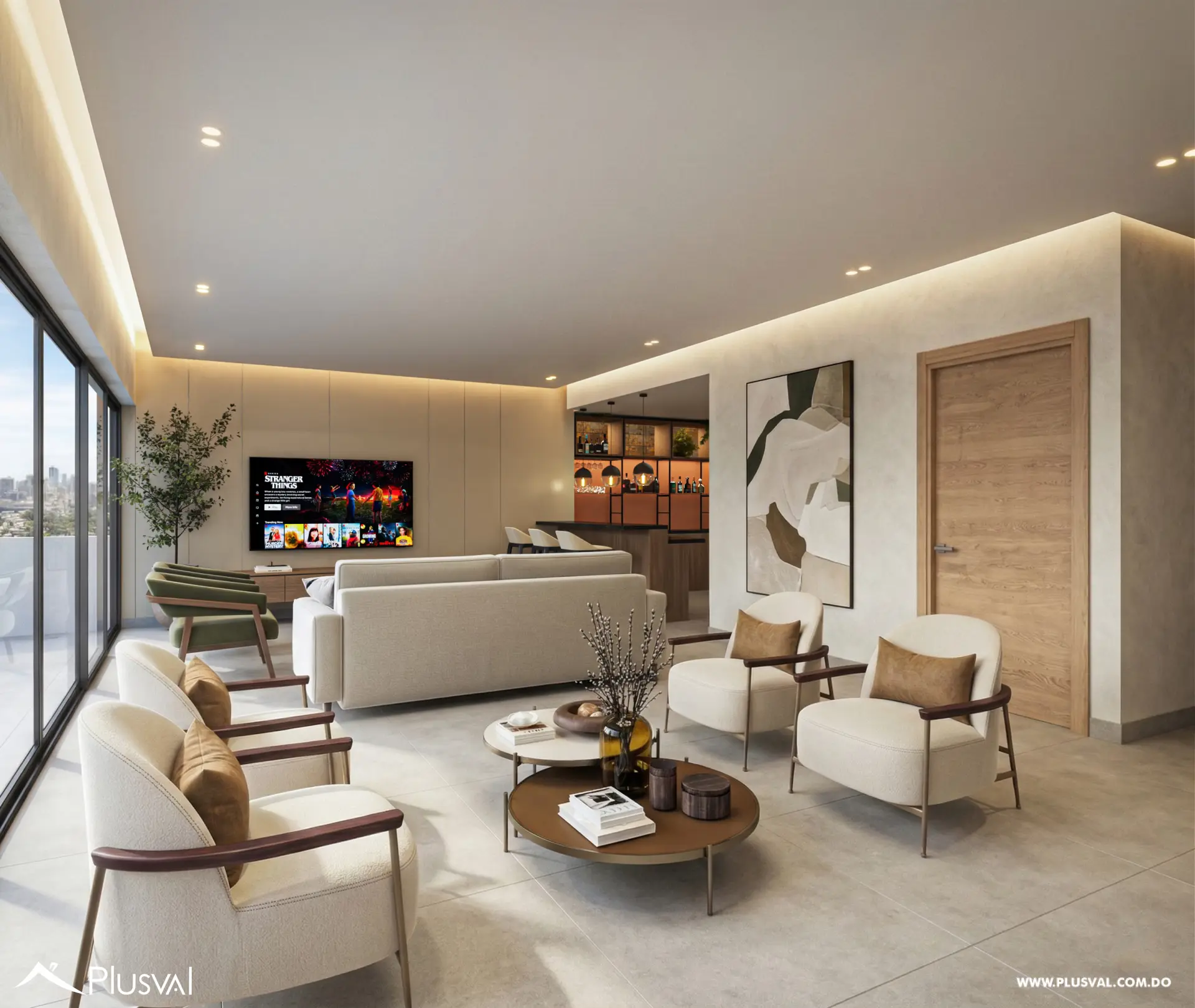 Apartamentos en Arroyos Hondo Viejos con espacios amplios totalmente familiar 500238