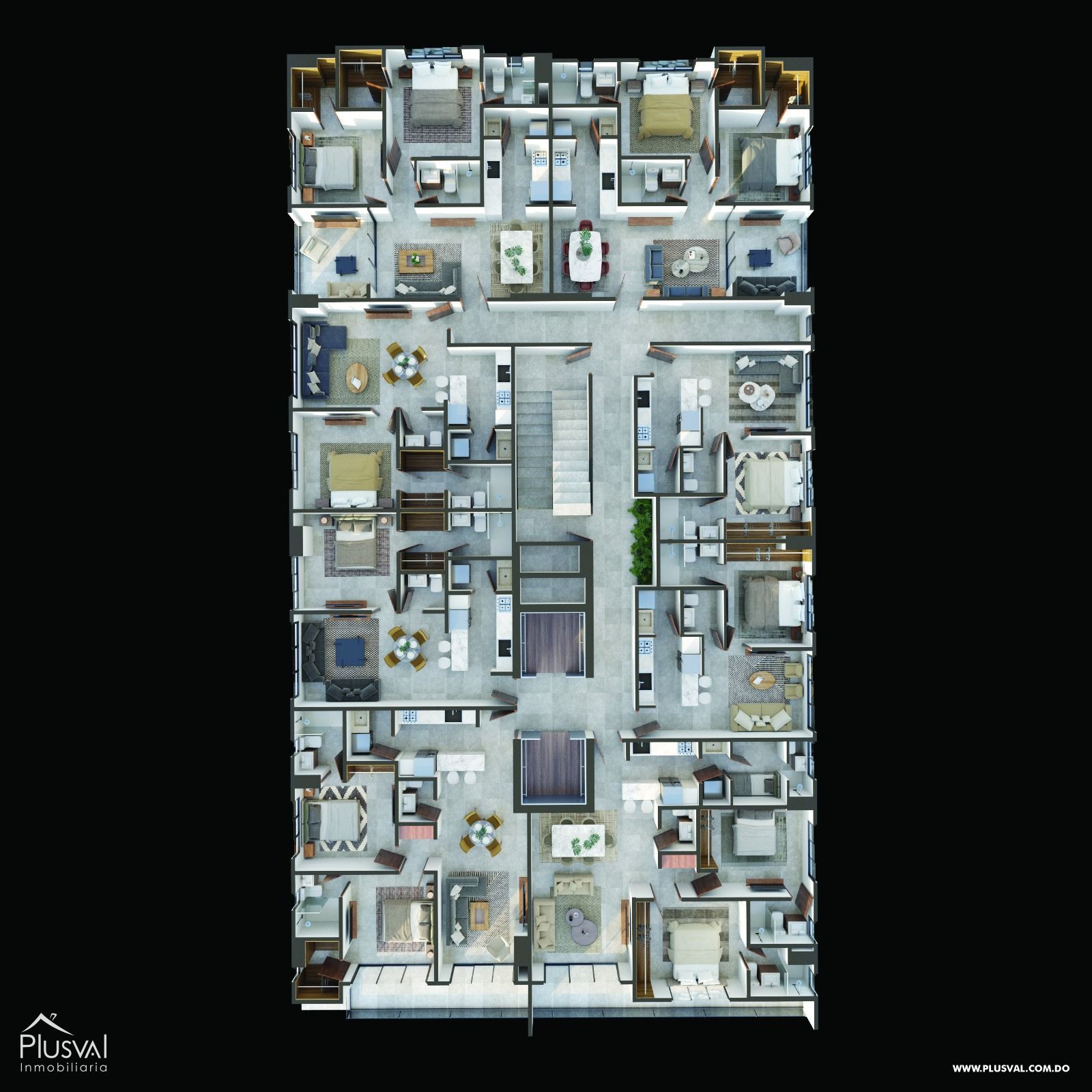 Apartamento en venta de 1 habitacion en Evaristo Morales 421231