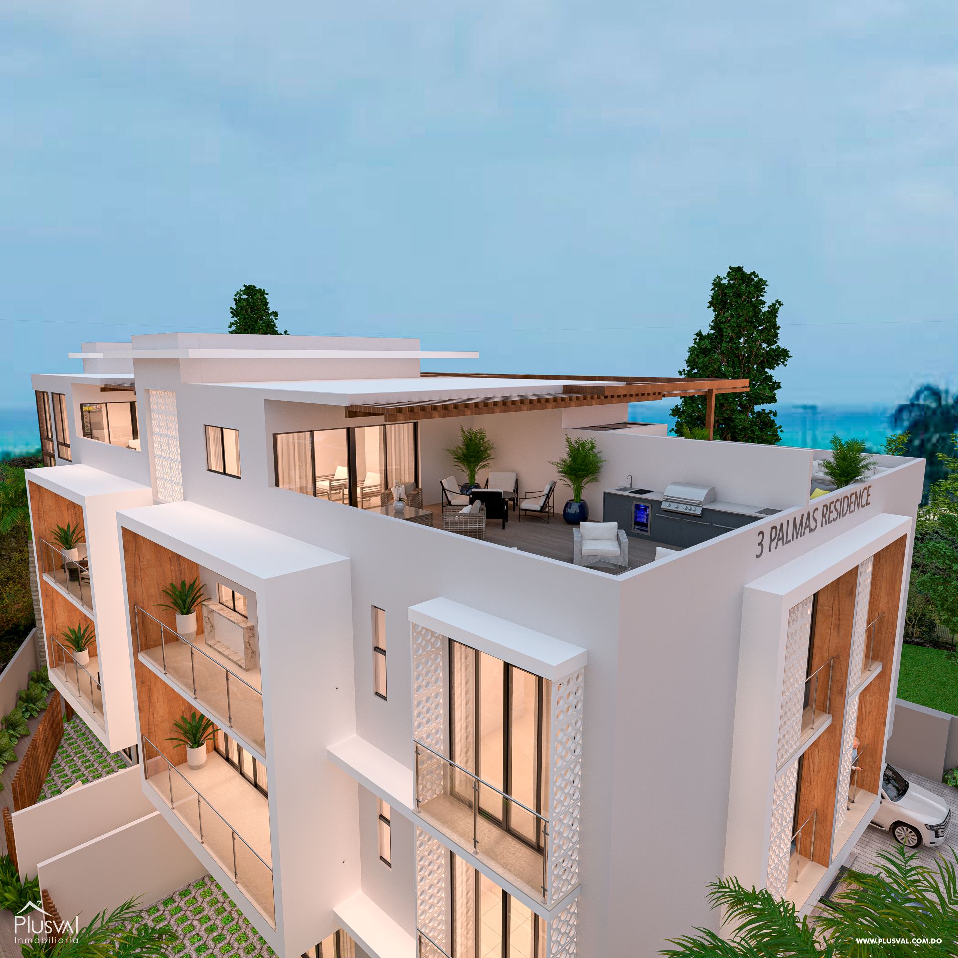 Exclusivo apartamento de 3 habitaciones con patio privado a solo 4 minutos de la playa 434274