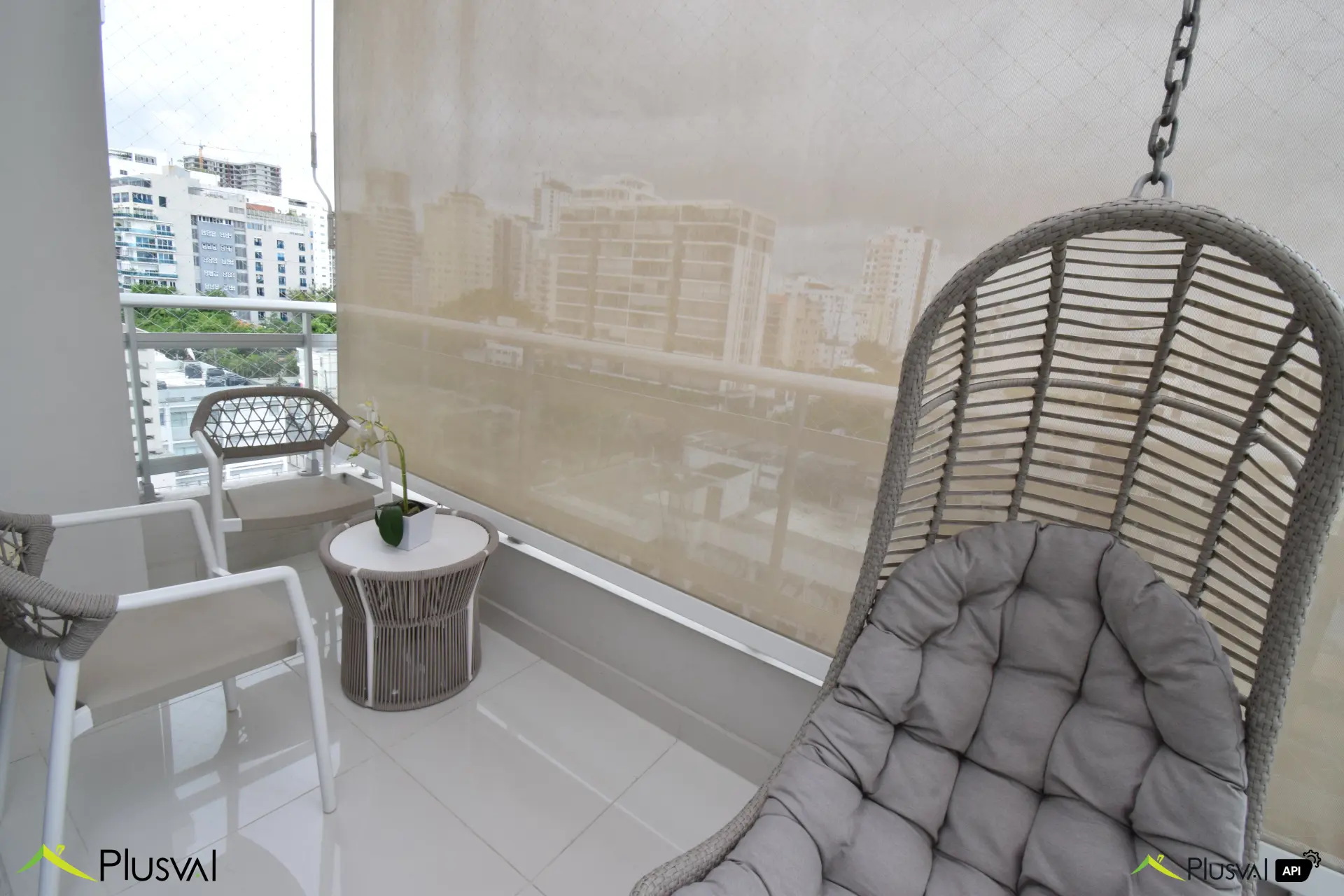 Apartamento en alquiler amueblado de 2 habitaciones en Serralles 445535