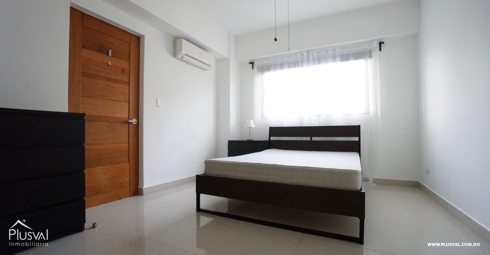 Apartamento amueblado de 1 habitación en Piantini, alquiler 194971