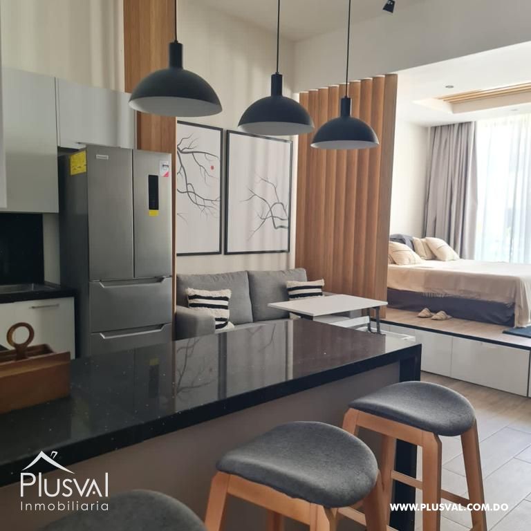 Venta de Apartamento Amueblado en Downtown Punta Cana, primer nivel 427596