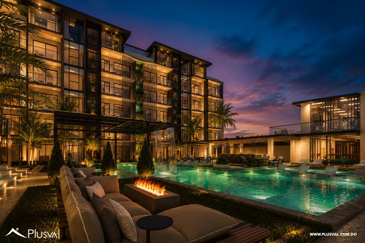Apartamento de 1 Habitacion con Family Room y Terraza con Jacuzzi a minutos de Downtown PuntaCana.  Riviera Garden Deux 526633