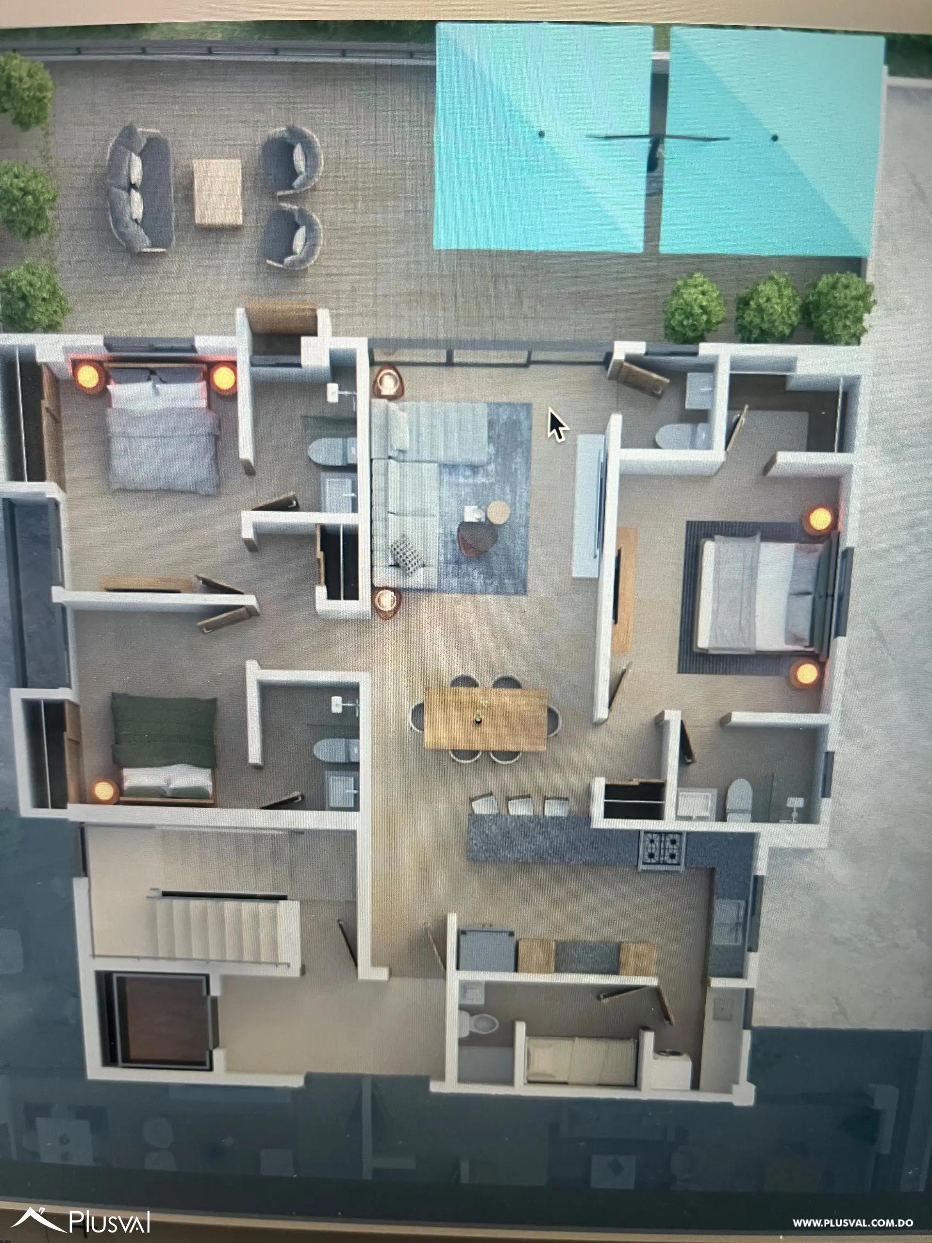 Amplio apartamento de 1 habitación en los Prados 534128