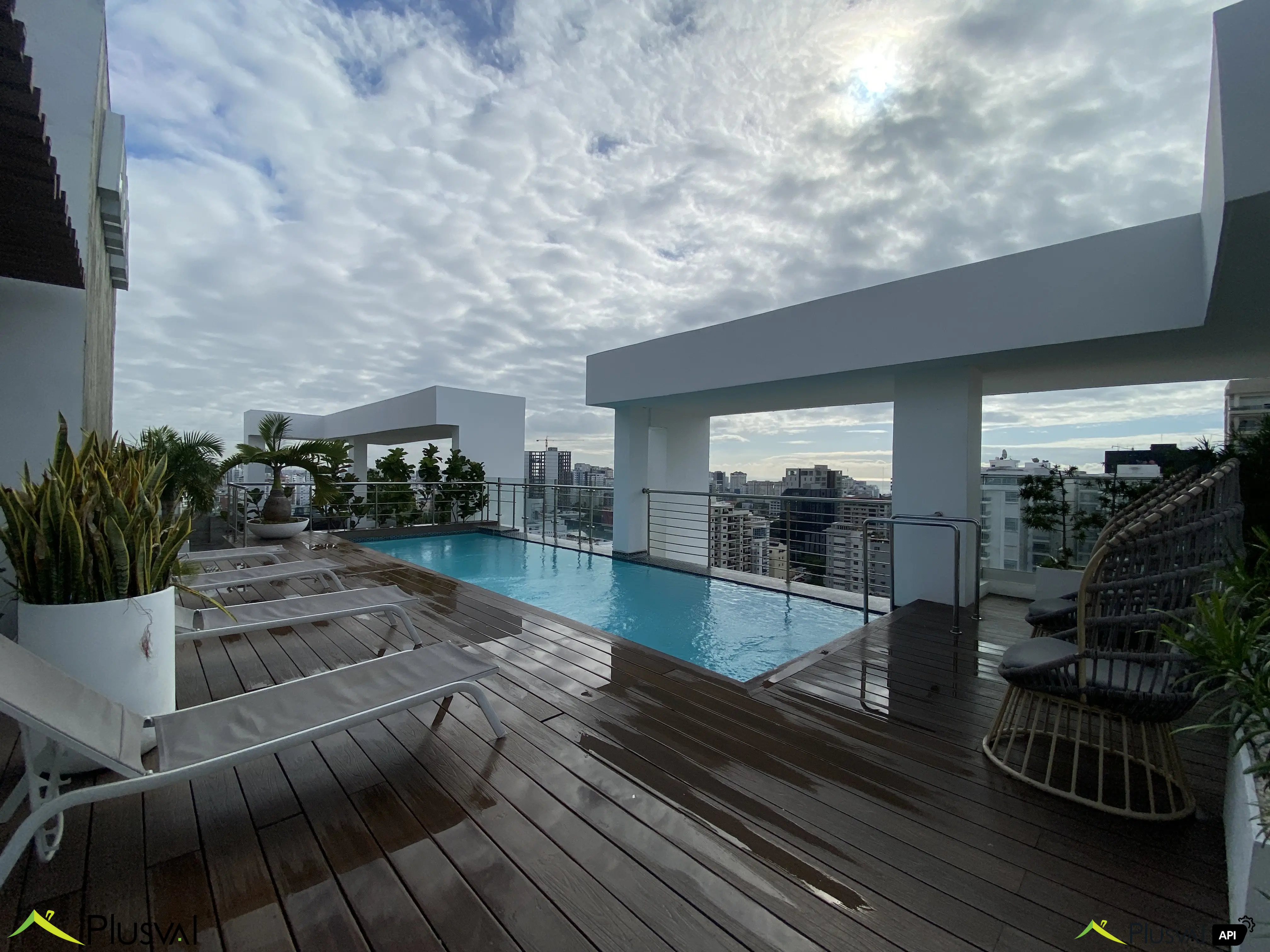 Apartamento Amueblado de 1 Habitación en Alquiler en Piantini 450728