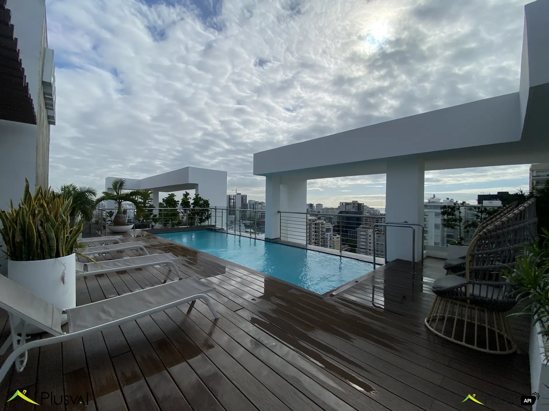 Apartamento Amueblado de 1 Habitación en Alquiler en Piantini 497173