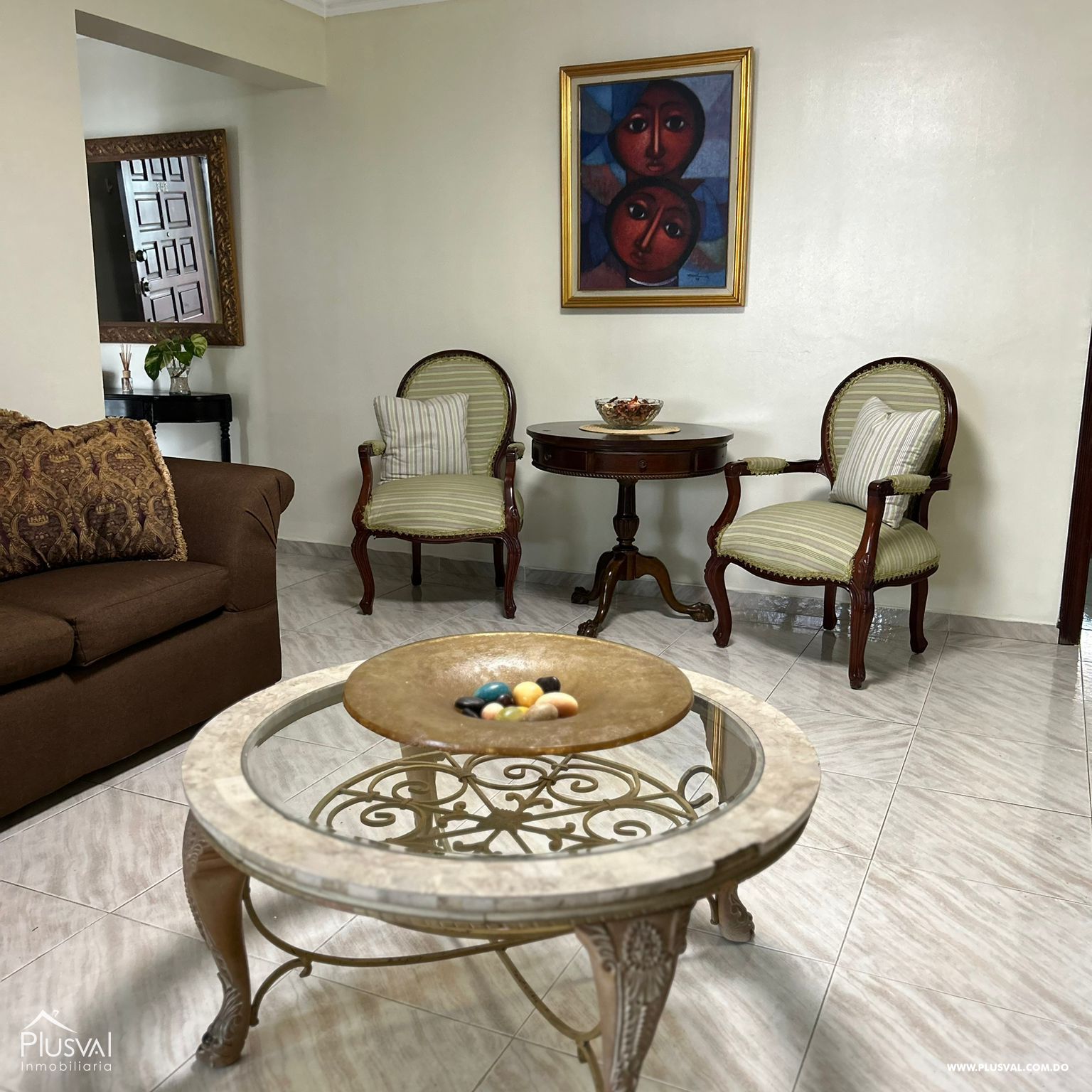 Alquiler de Apartamento Clásico de 3 Habitaciones Amueblado en Piantini 504782