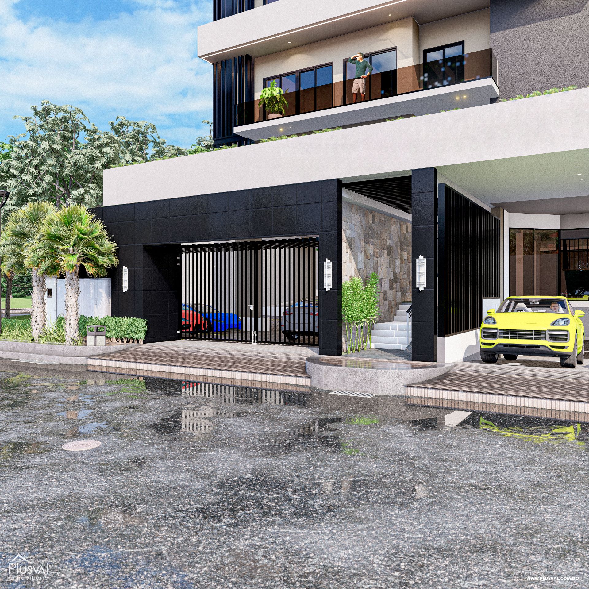 Moderna torre residencial en sector exclusivo en Santiago 272857