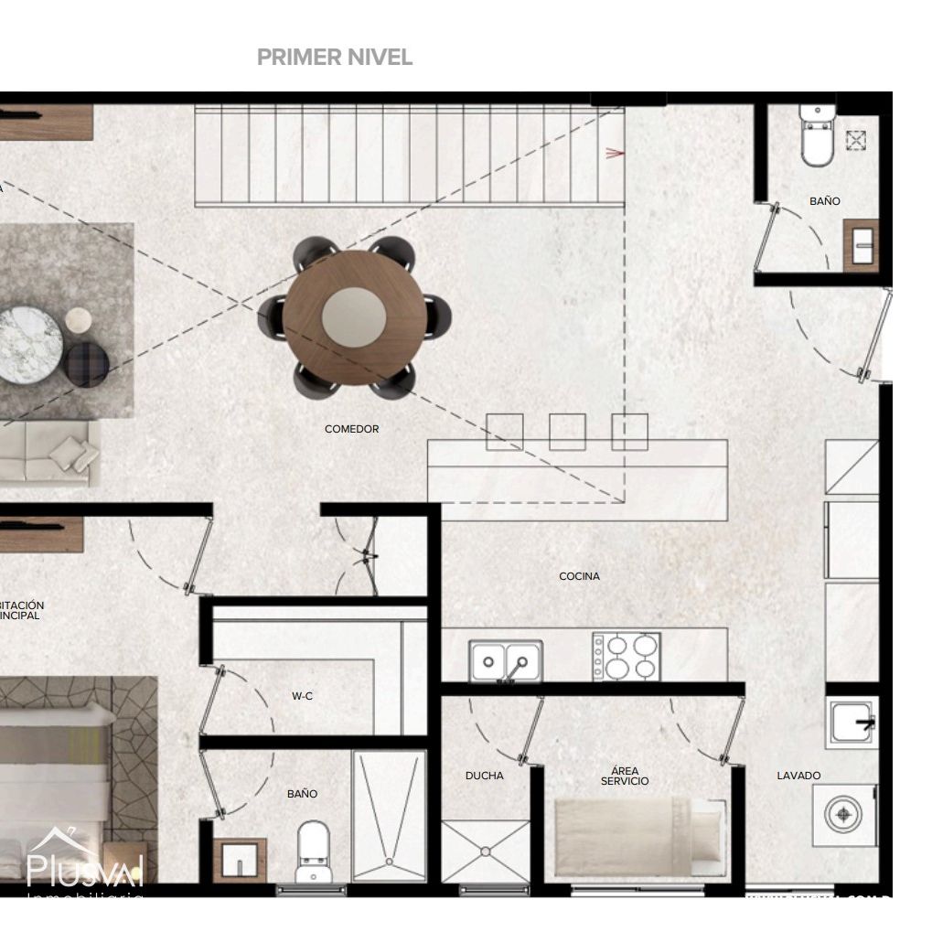 Sofisticados Apartamentos en Punta Cana Village de 3 habitacion tipo Loft 377894