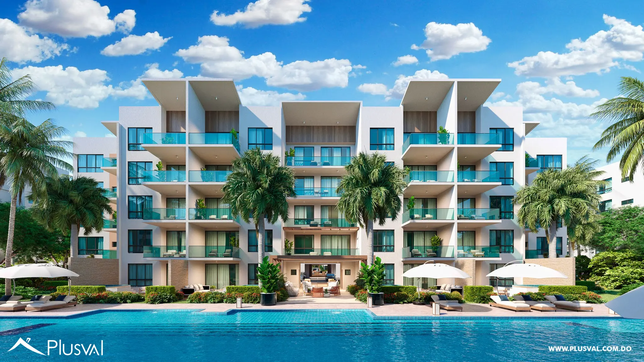 Proyecto de apartamentos de 3 habitaciones en Punta Cana 465881