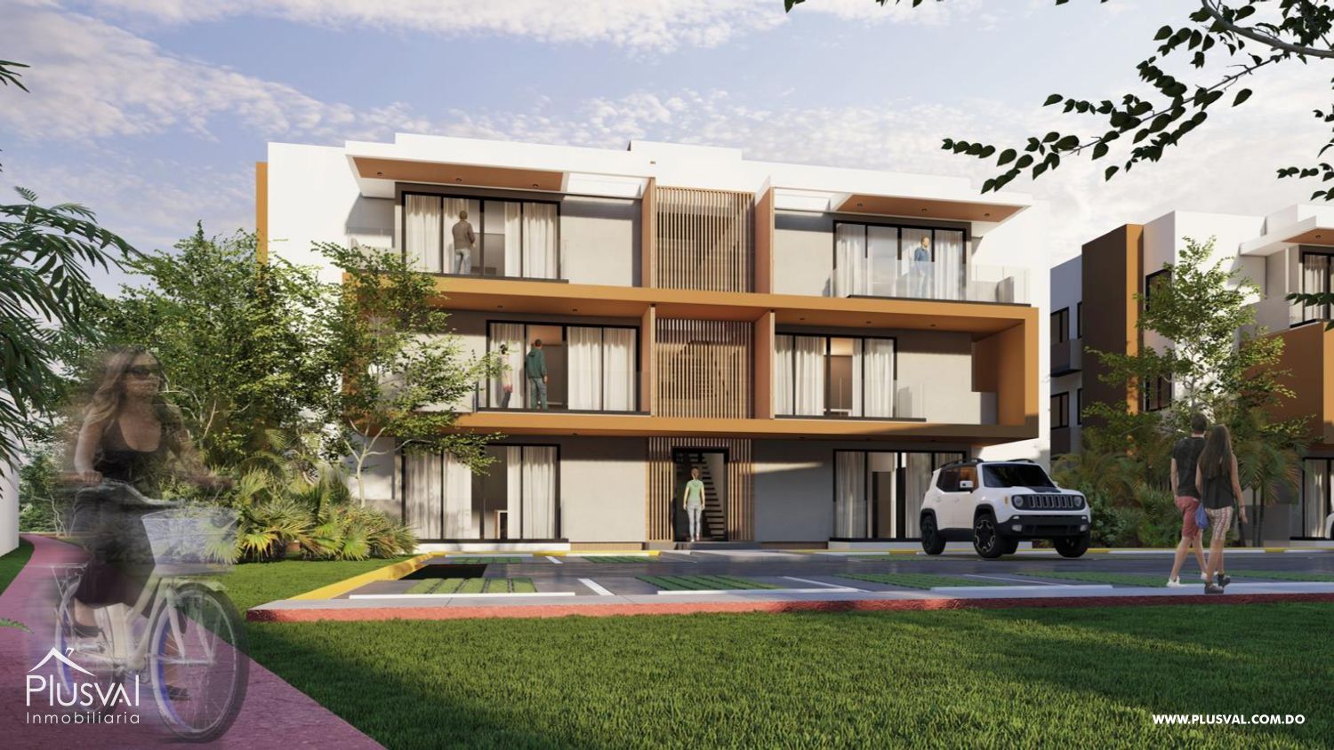 Apartamentos de 3 habitaciones en Puerto Plata 351023