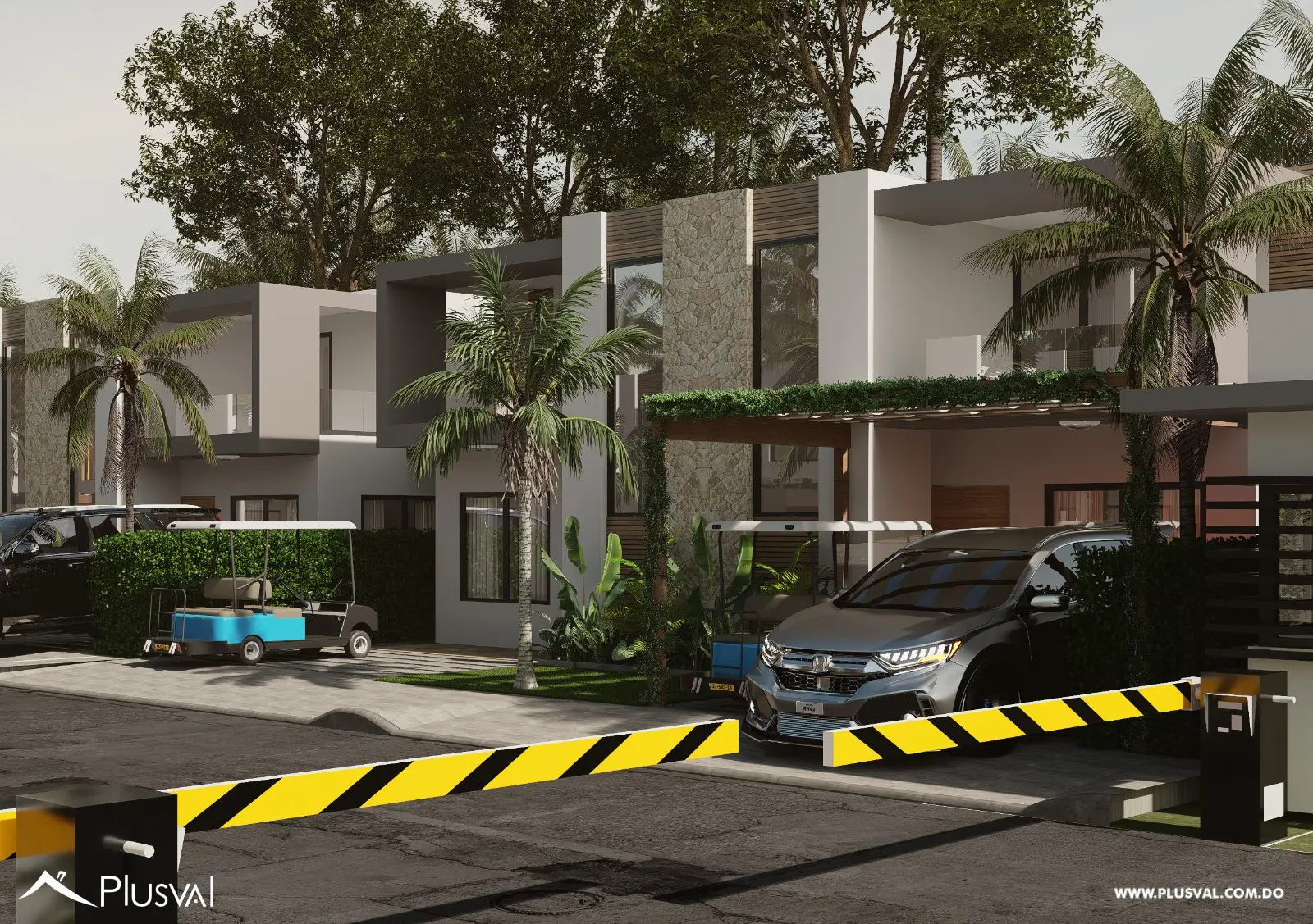 Villas privadas de 3 habitaciones en Punta Cana 461802