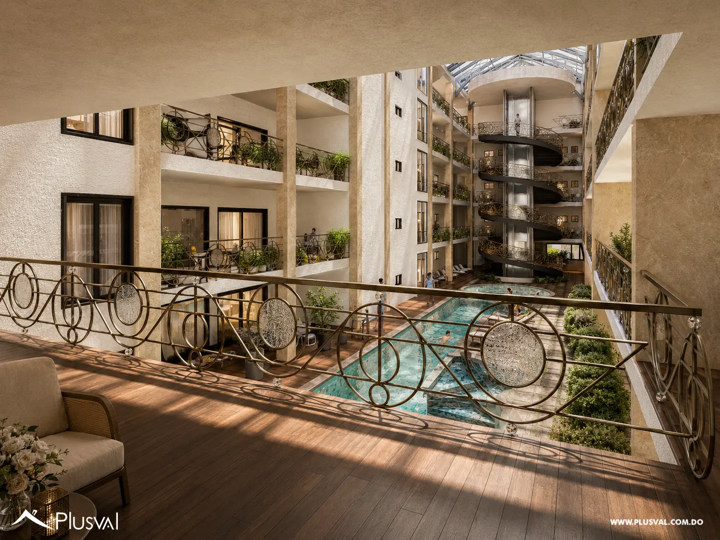 Apartamento de 2 habitaciones + Estudio  en Green Village Cap Cana 511374