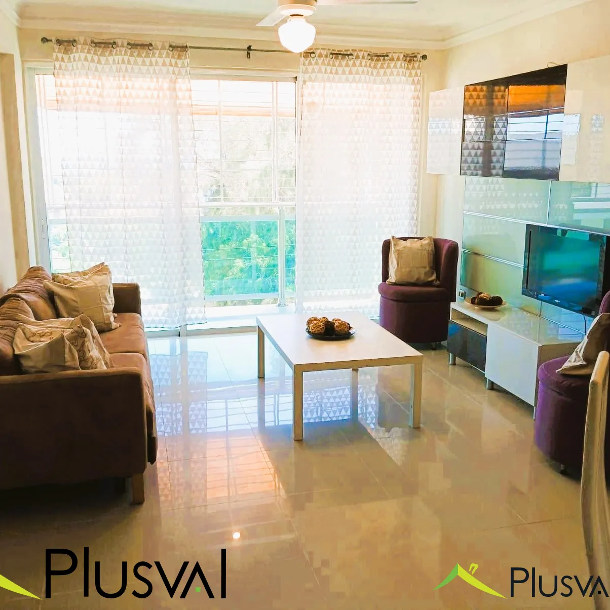 Apartamento amueblado de 2 hab. en alquiler en Gazcue 439634