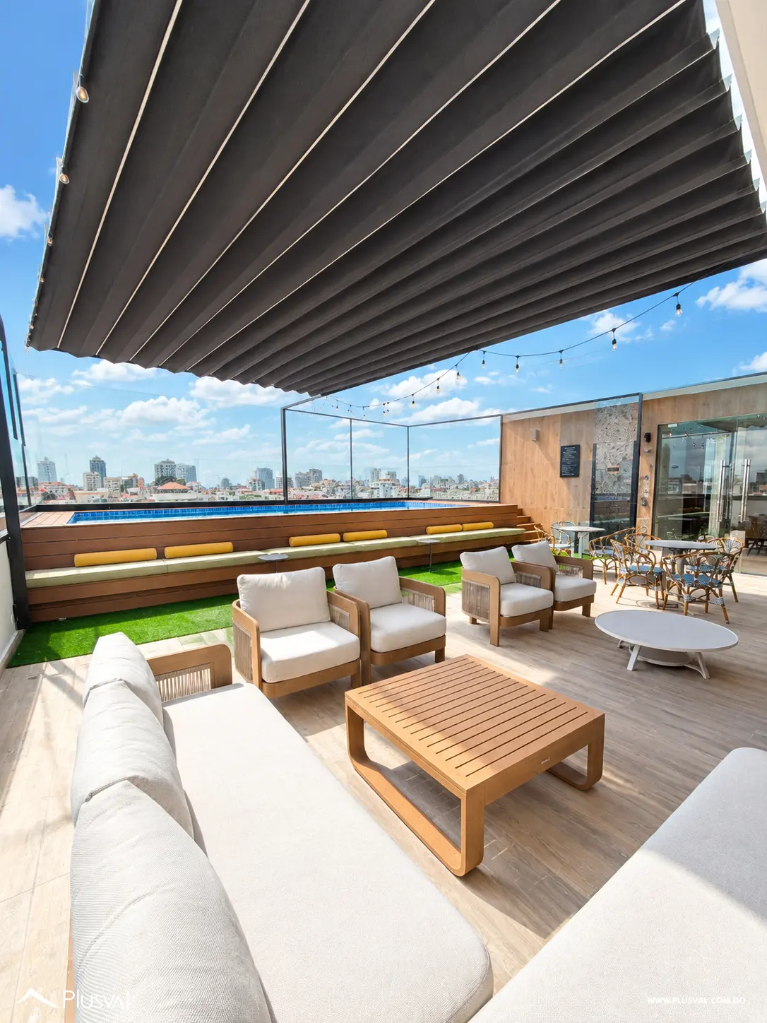 Apartamento en venta de 3 habitaciones en Evaristo Morales - Amueblado 530952