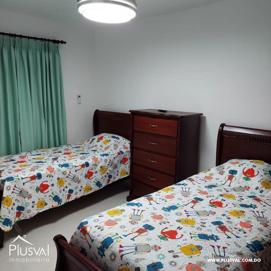 Hermoso y amplio apartamento totalmente amueblado. 383845