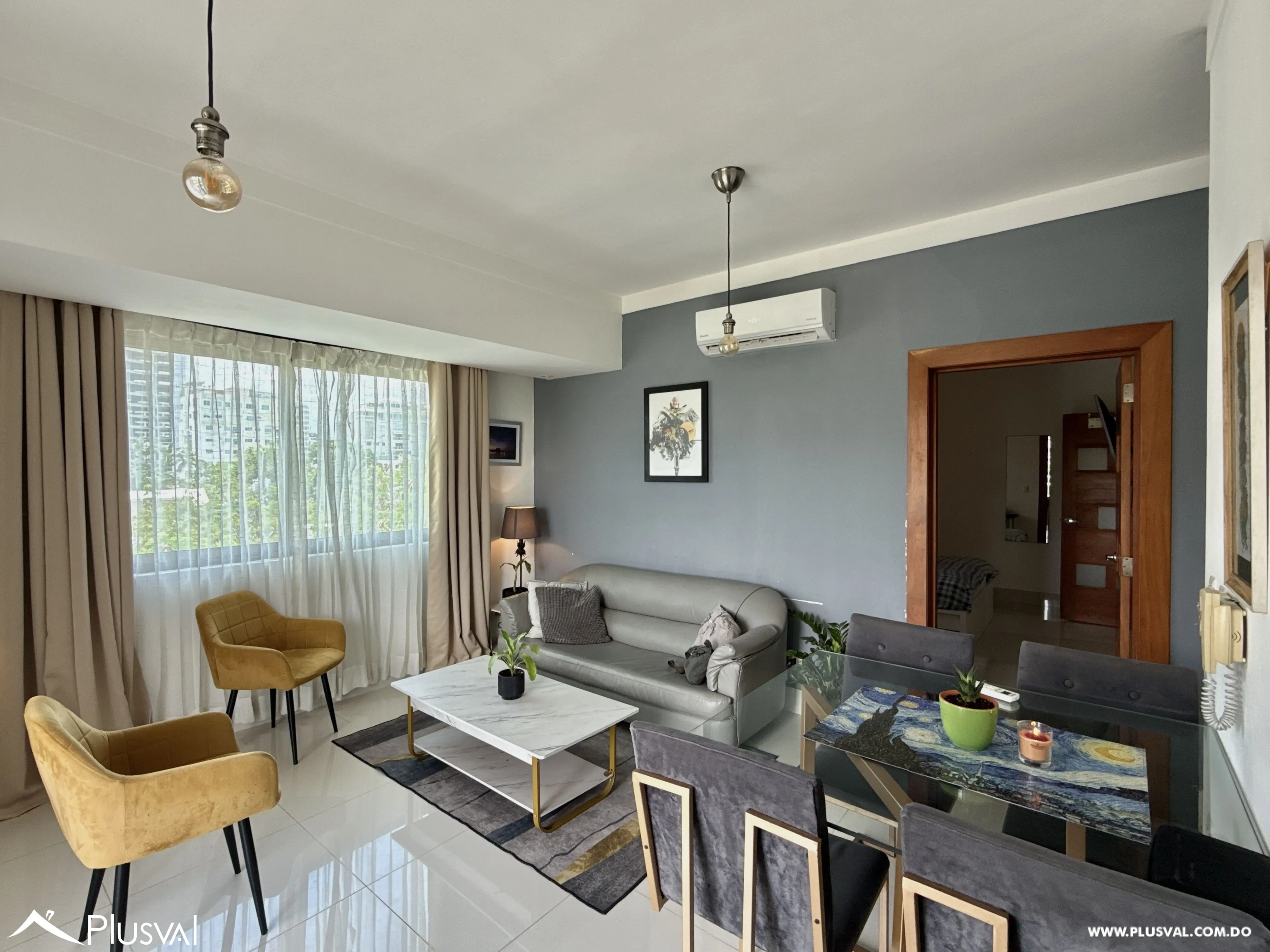 Apartamento amueblado en Naco con amenidades premium por solo US$950 506460
