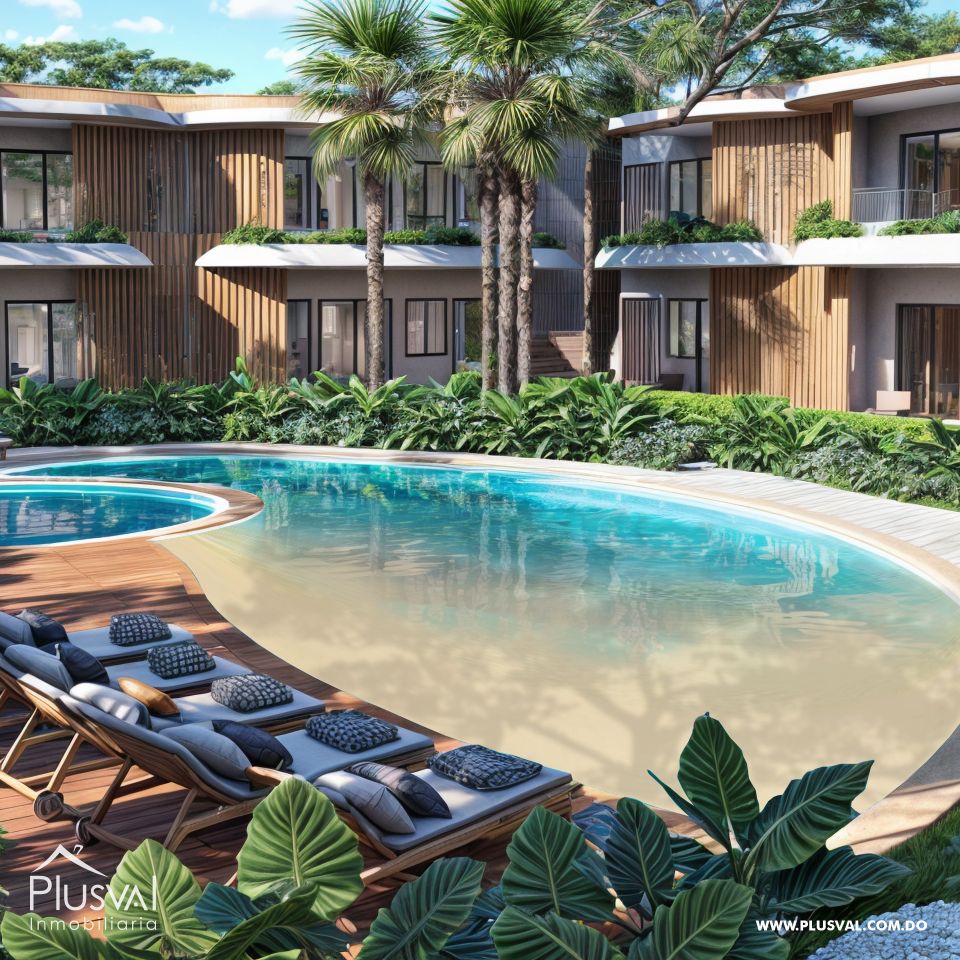 Exclusiva comunidad residencial de Apartamentos  de 1 y 2 habitaciones con amenidades exclusivas en complejo cerrado Vista cana 362590