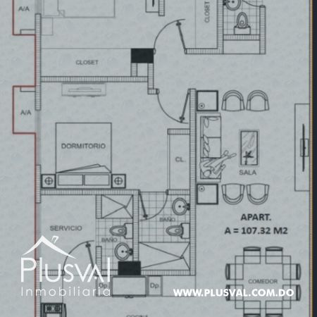 Apartamentos en la Urbanizacion Tropical 379424