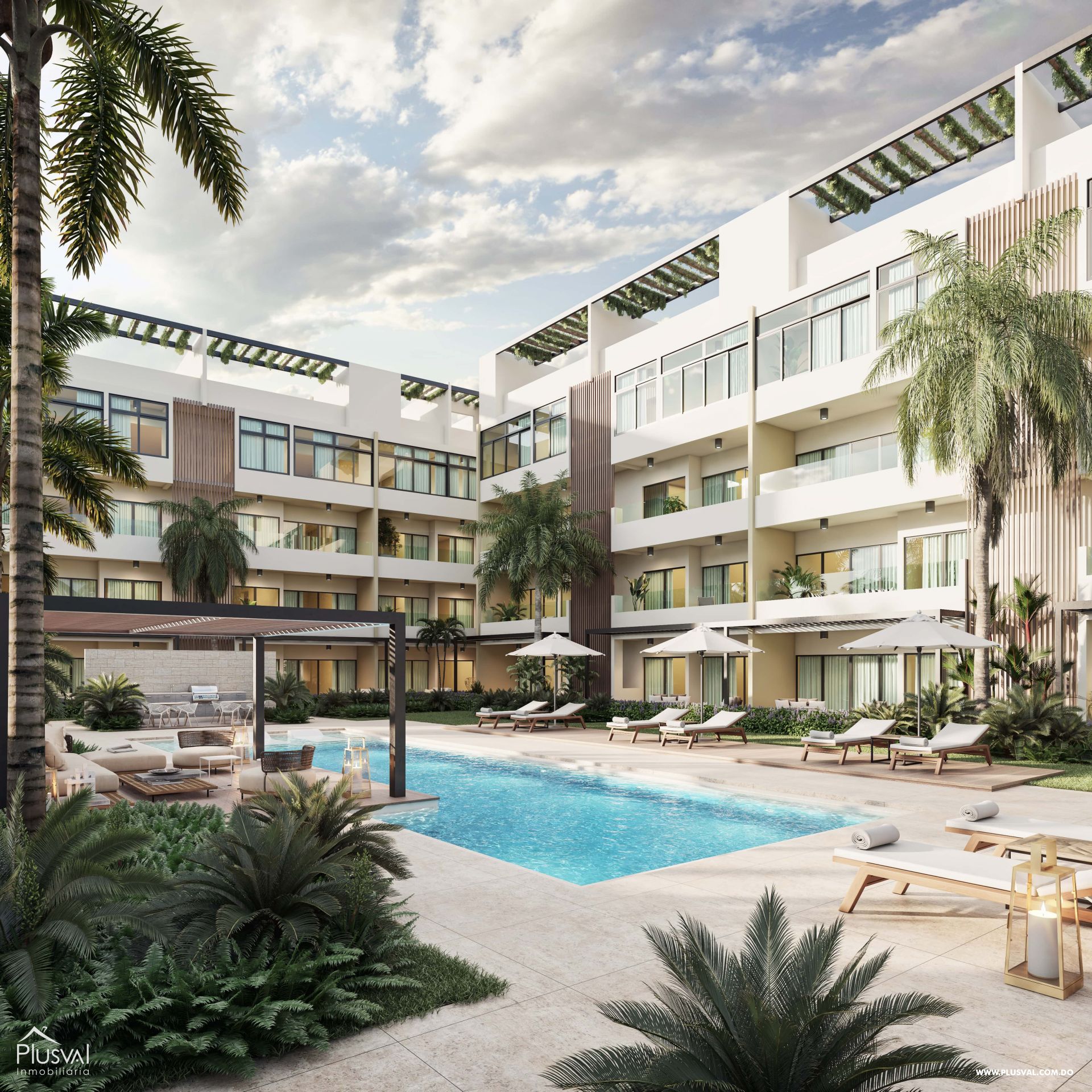 Apartamento tipo Pent-House con jacuzzy en Bávaro - Punta Cana 157624