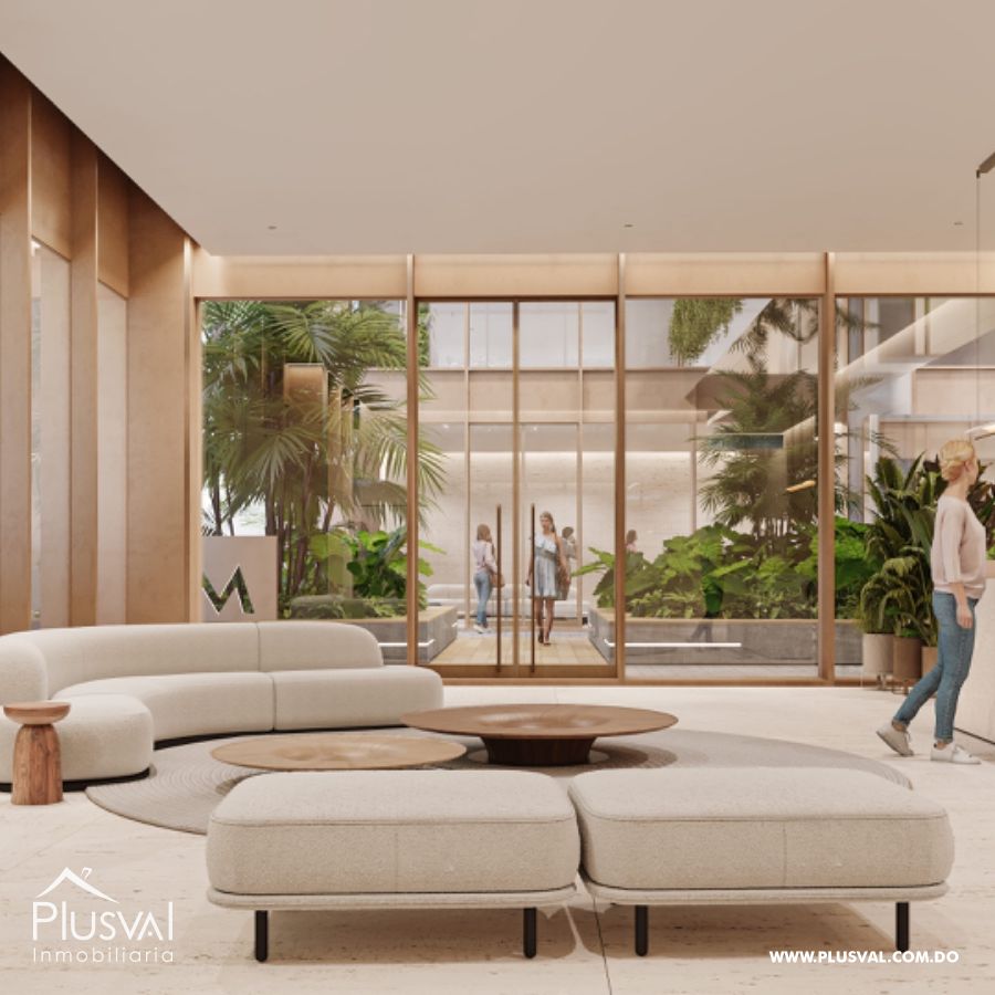 Apartamentos en venta de 3 habitaciones en Naco, dos por nivel, todos con estudio, family, balcón terraza y locker. 386937