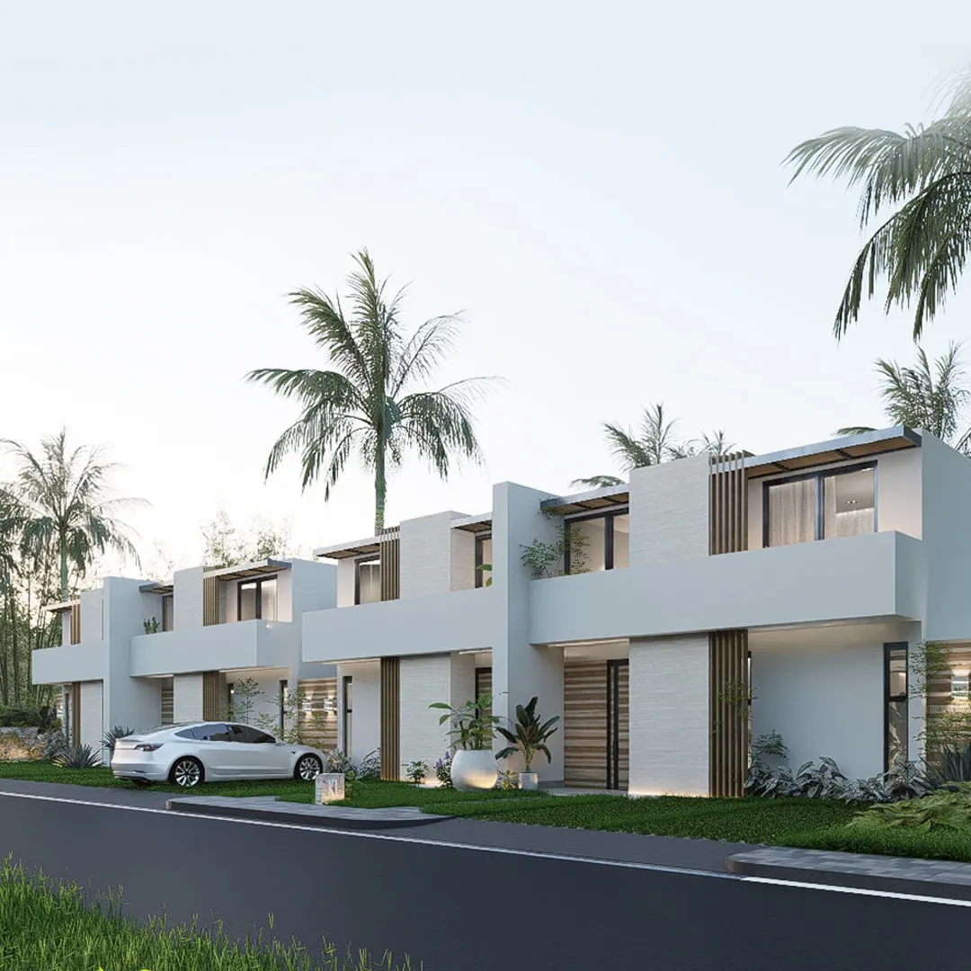 4 villas de 2 niveles en Punta Cana con piscina. 429770
