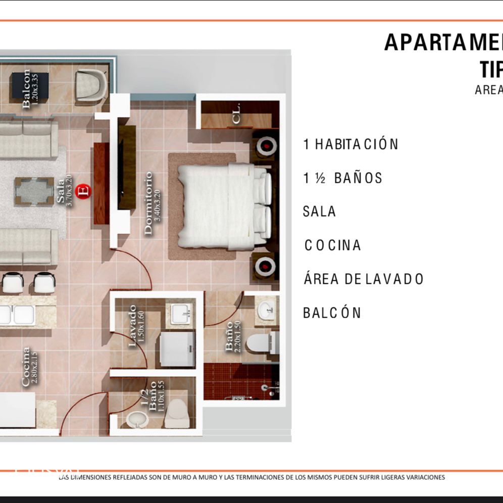 Apartamento en venta en la Zona Universitaria 277606