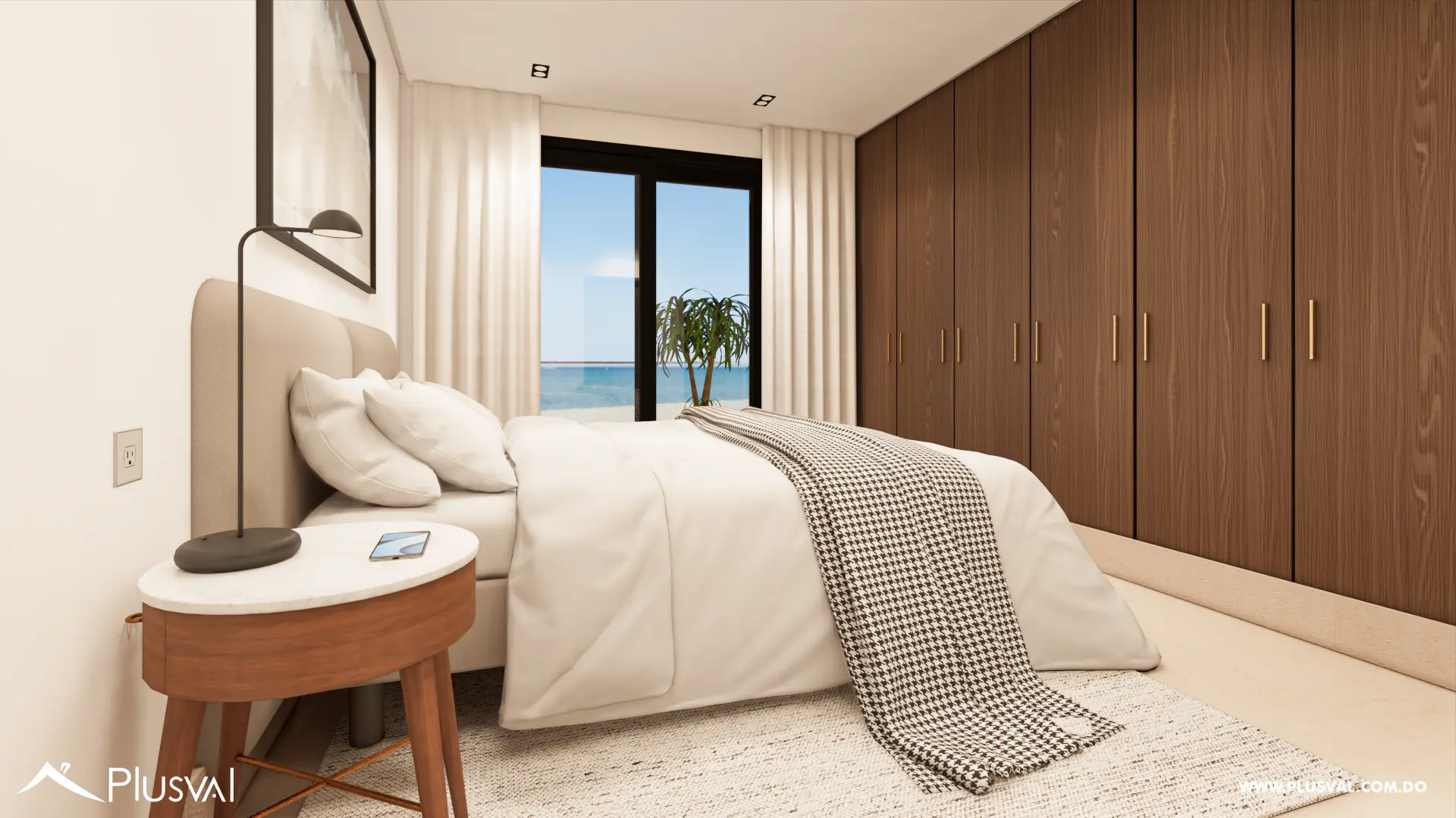 Penthouse de 2 habitaciones junto al Mar en La Caleta La Romana 521663