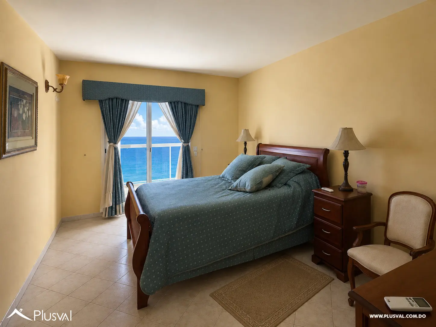 Apartamento amueblado piso 10 con espectacular vista al mar, jacuzzi privado, 4 balcones en Malecón Santo Domingo 506603