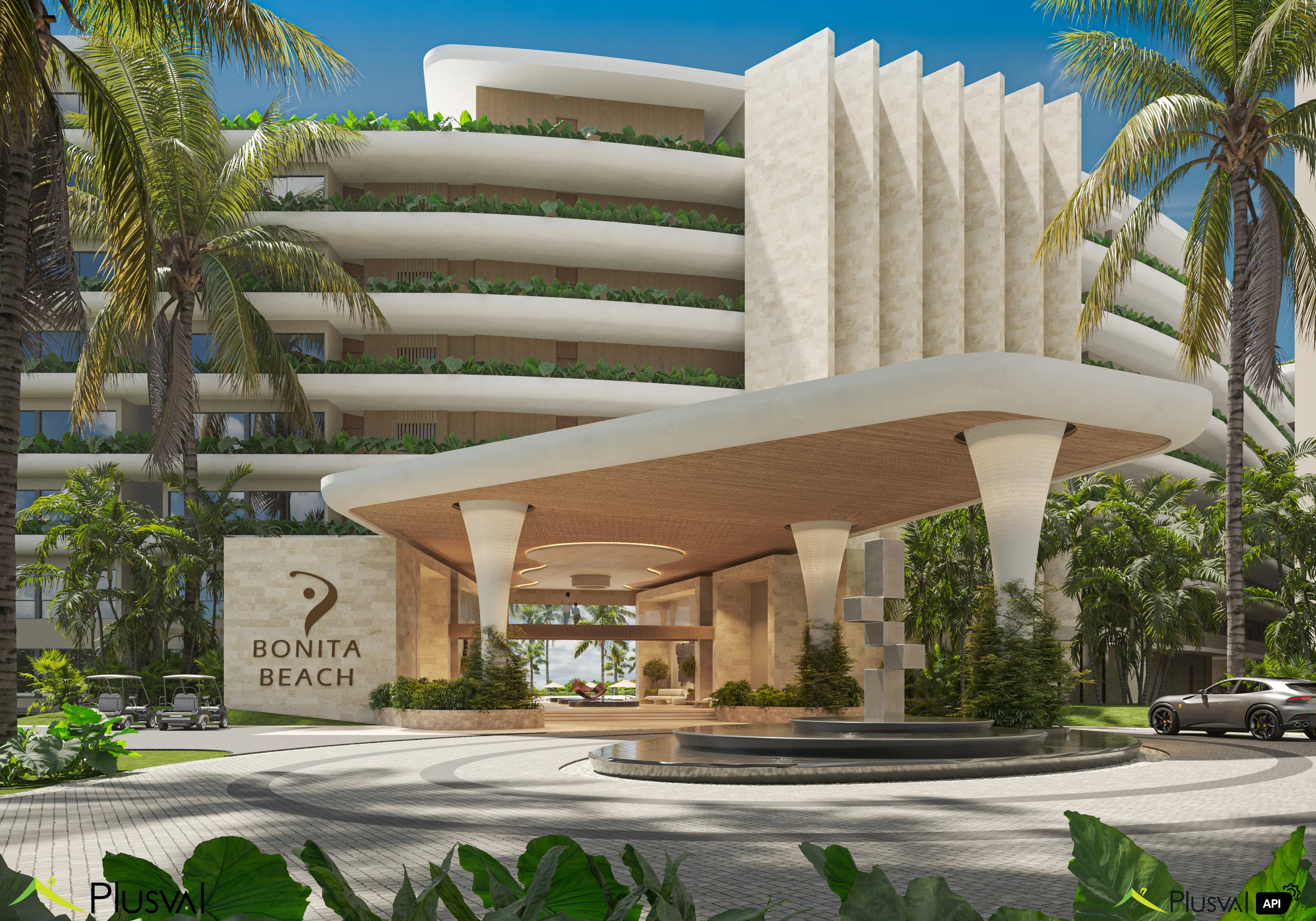 Exclusivo proyecto de apartamentos, villas y un apartahotel de lujo en Cap Cana Punta Cana con vista al mar, playa y golf 447083