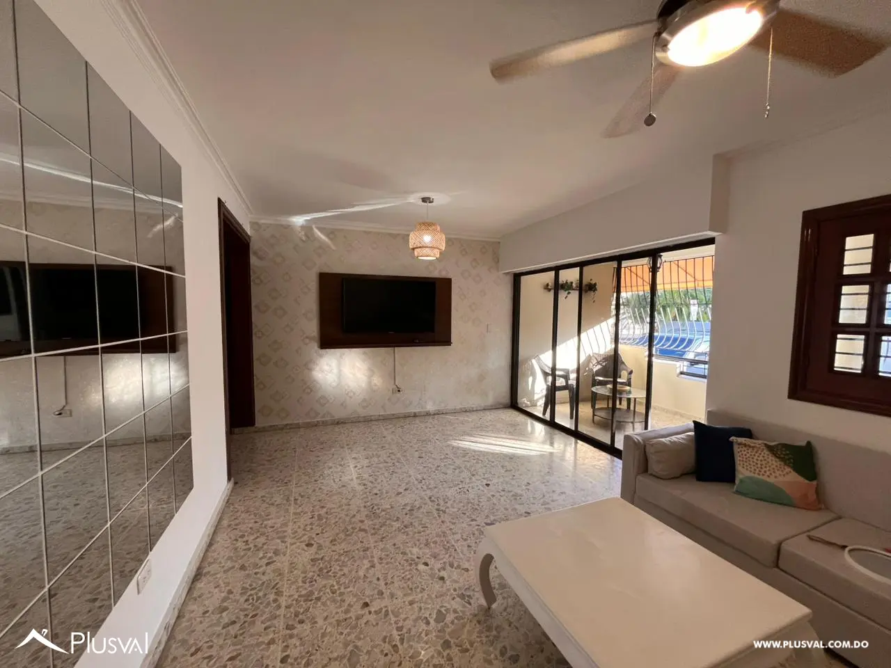 Apartamento amueblado en alquiler en Bella Vista sur 468793