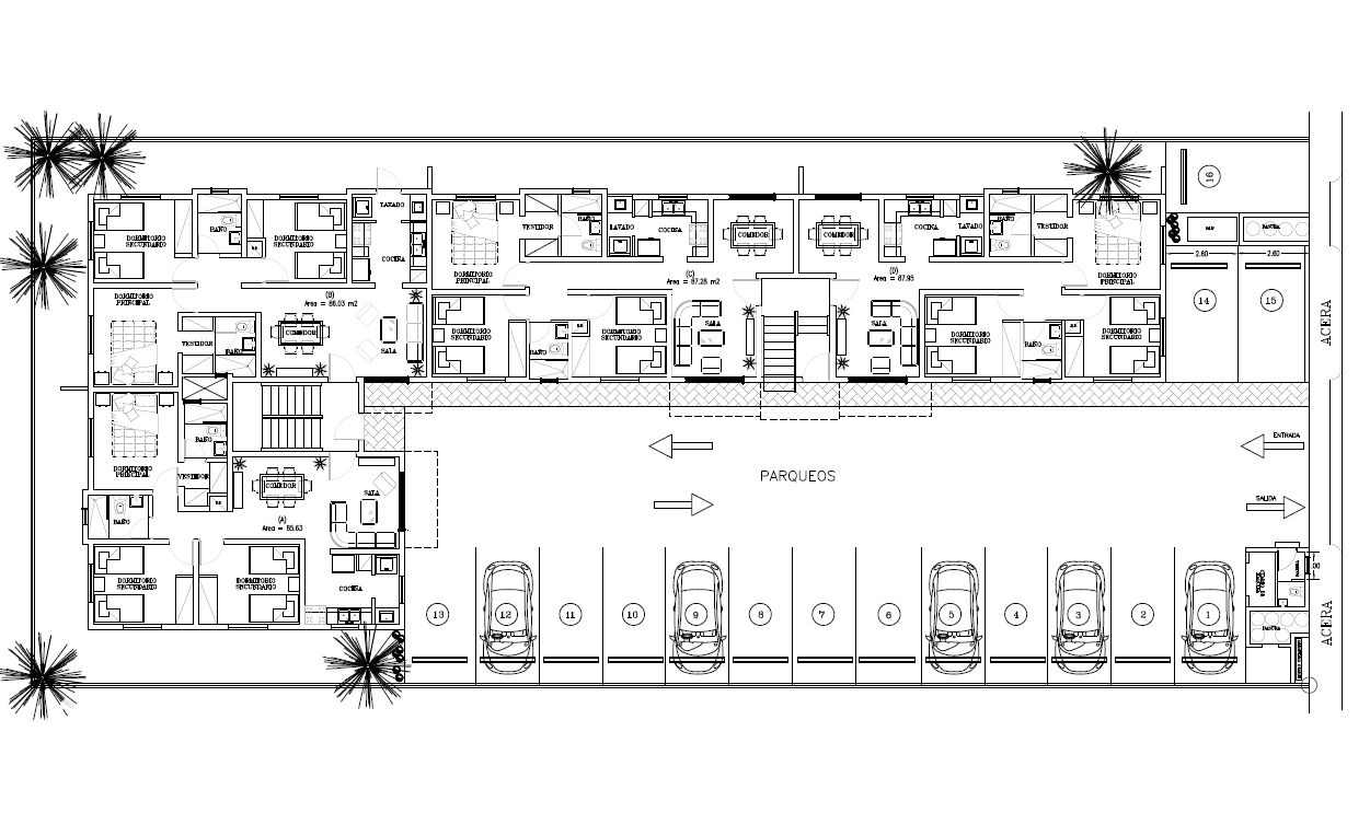 APARTAMENTOS CON LA MEJOR DISTRIBUCIÓN 35mts patio 161700