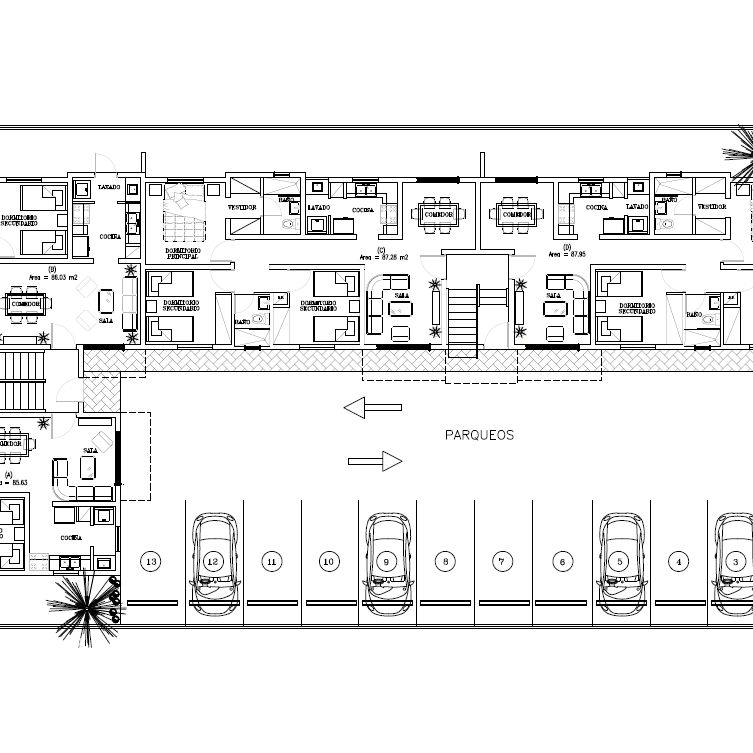 APARTAMENTOS CON LA MEJOR DISTRIBUCIÓN 35mts patio 161700