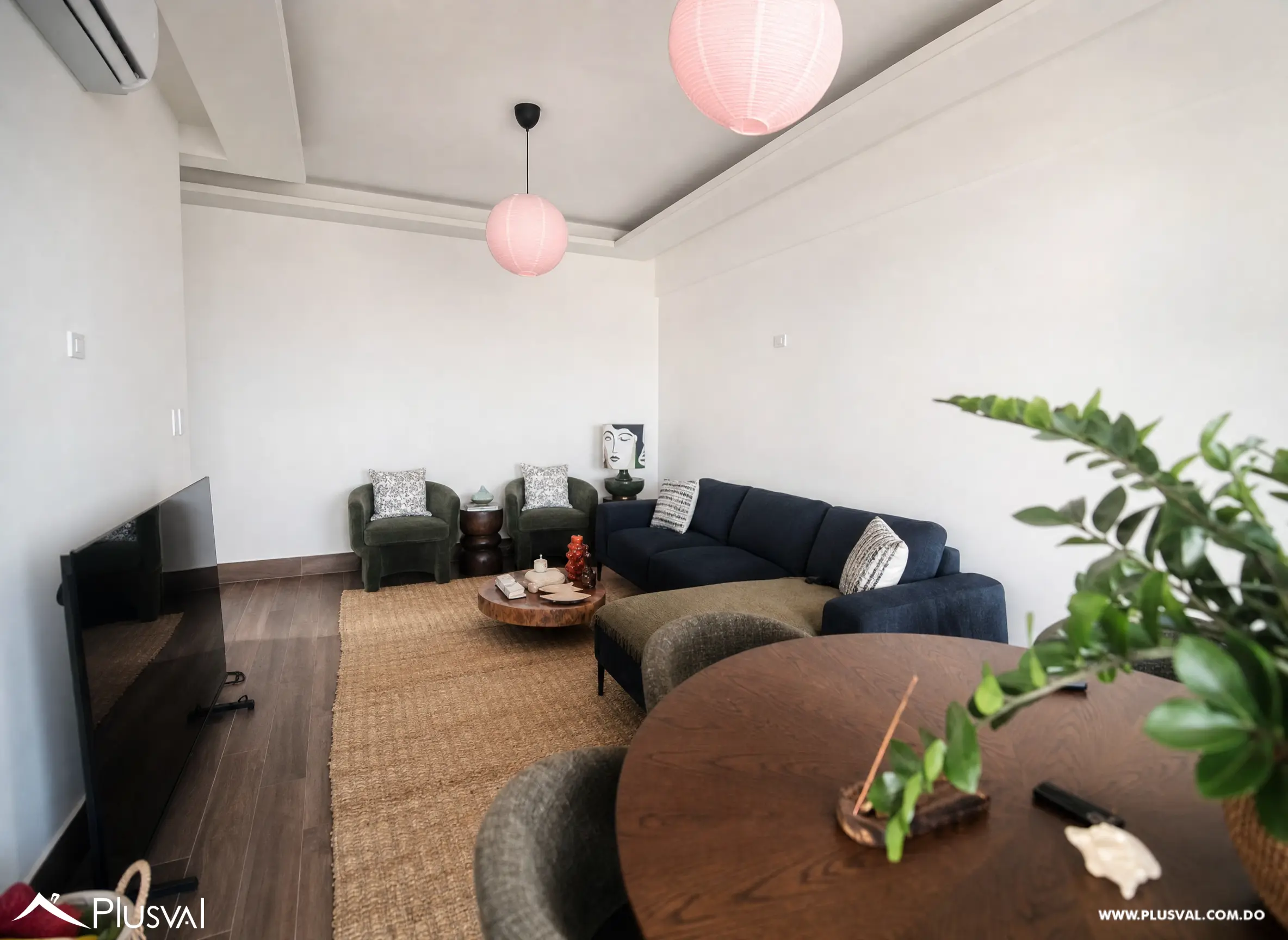 Naco | Piso Alto con Vistas | 2 Hab + 2.5 Baños 513212
