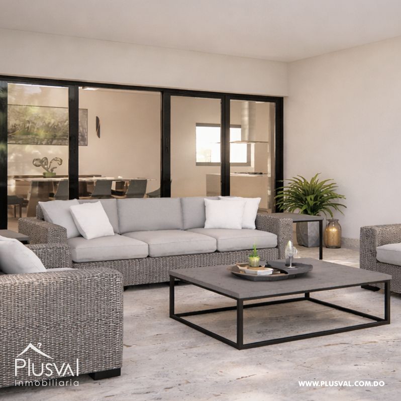 Elegante casa de dos niveles en Venta en Punta Cana Village West 481769