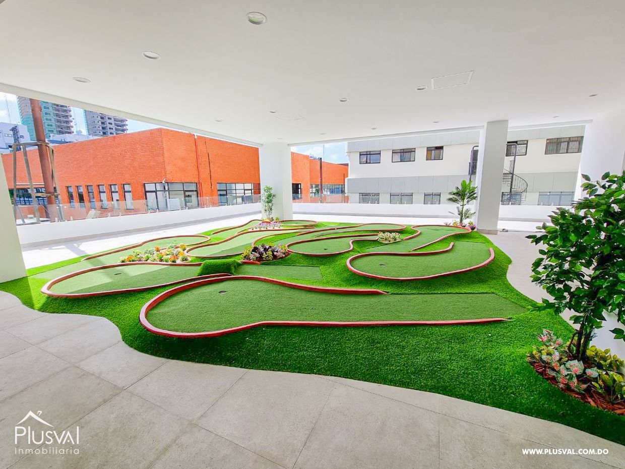 Apartamento amueblado en alquiler,  Piantini 278409