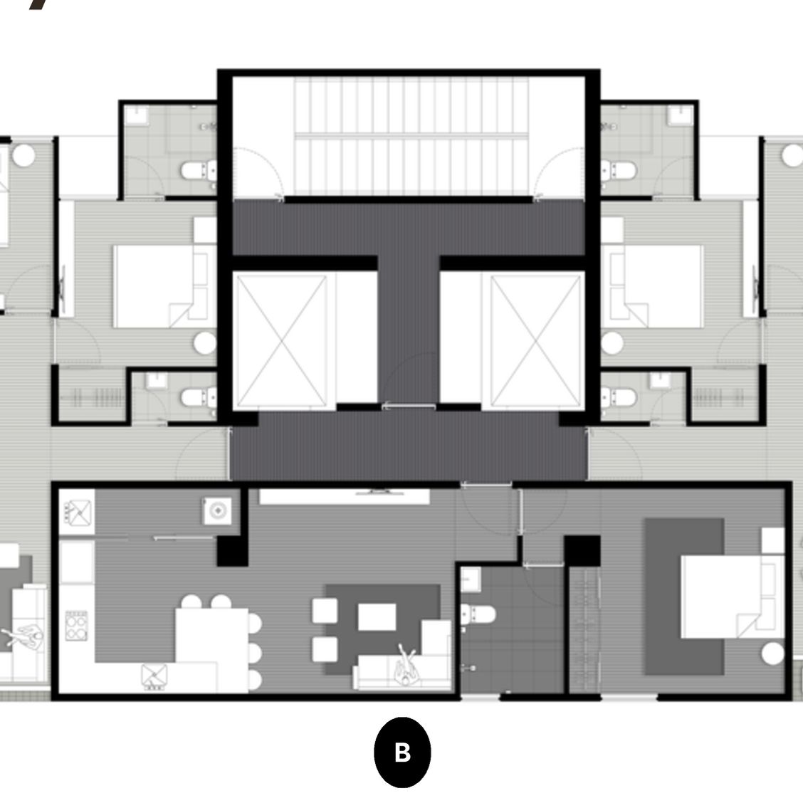 Apartamento en venta de 2 habitaciones en Naco 400831