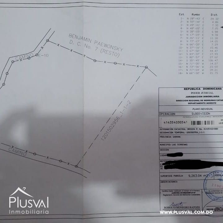 Terreno a 5 minutos en vehículo de Punta Popi 274858