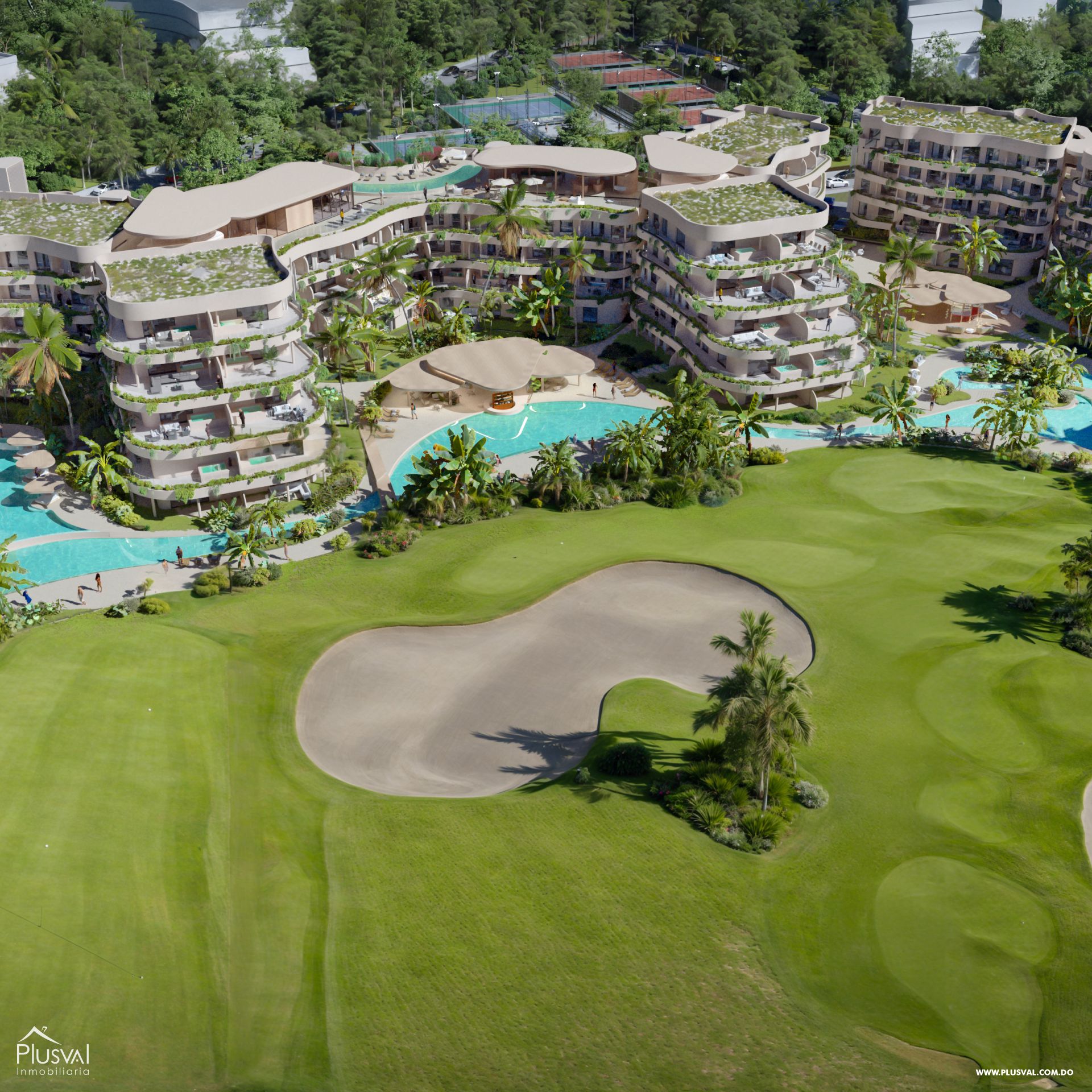 Apartamentos de varias habitaciones en Coral Golf Resort 432569